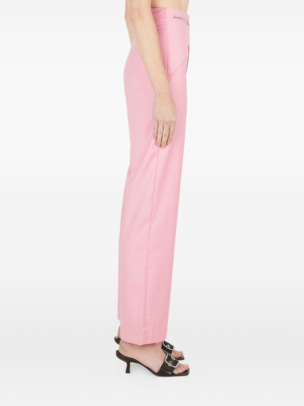 saddle-wrap trousers - 3