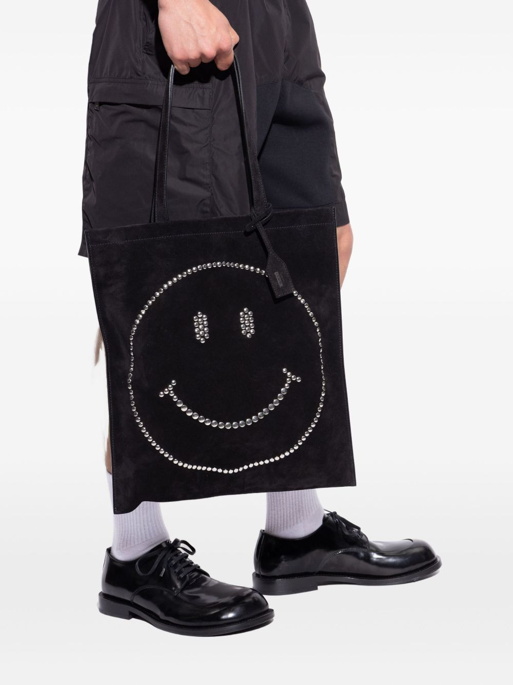 smiley face tote bag - 2