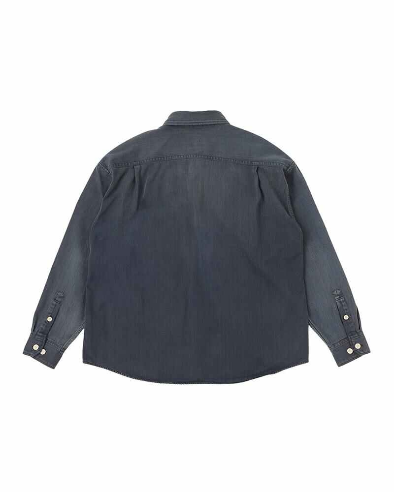 LUMBER L/S DMGD GREY - 2