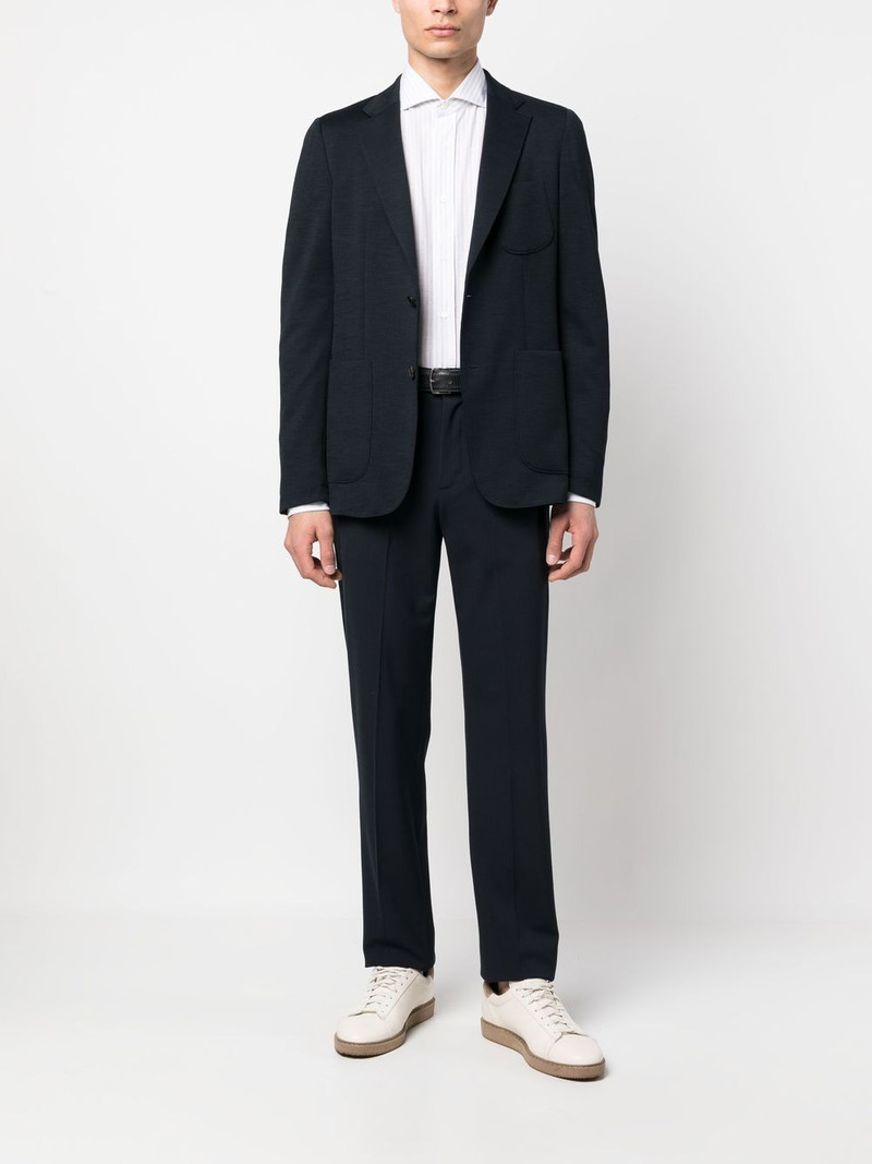 Brunello Cucinelli long-sleeve striped shirt outlook