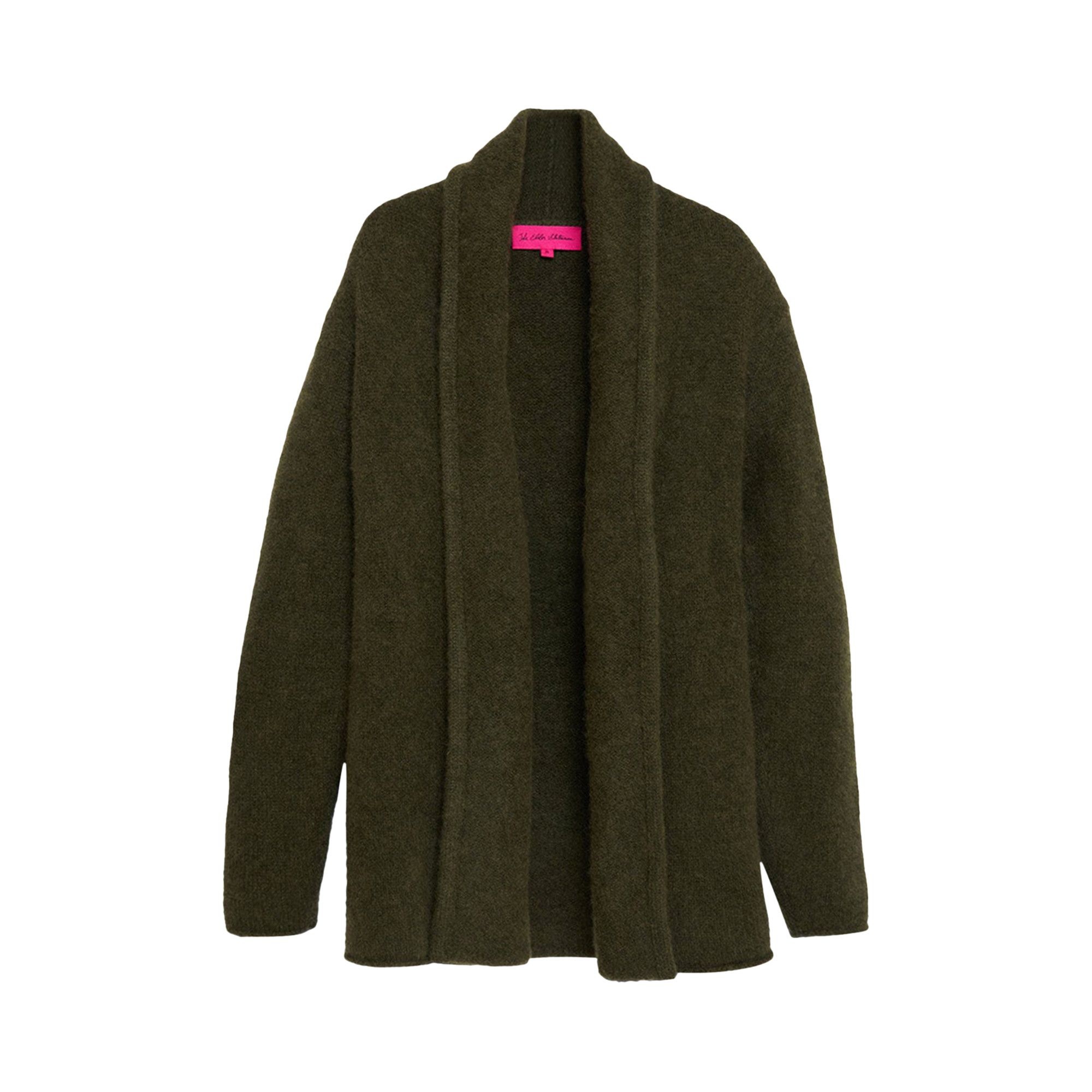 The Elder Statesman Italy Smoking Jacket 'New Olive' - 1