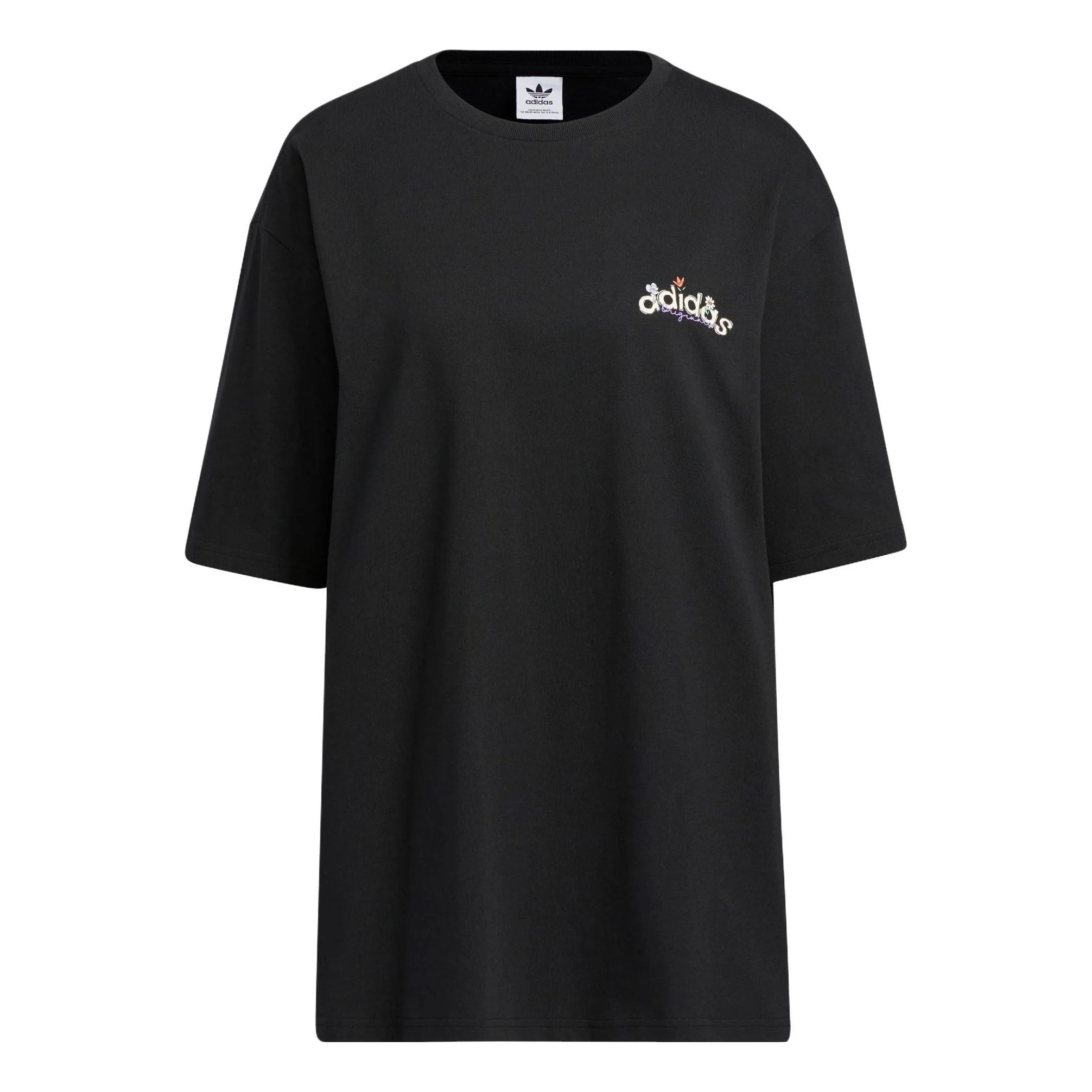 (WMNS) adidas Summer T-Shirt 'Black' IK8635 - 1