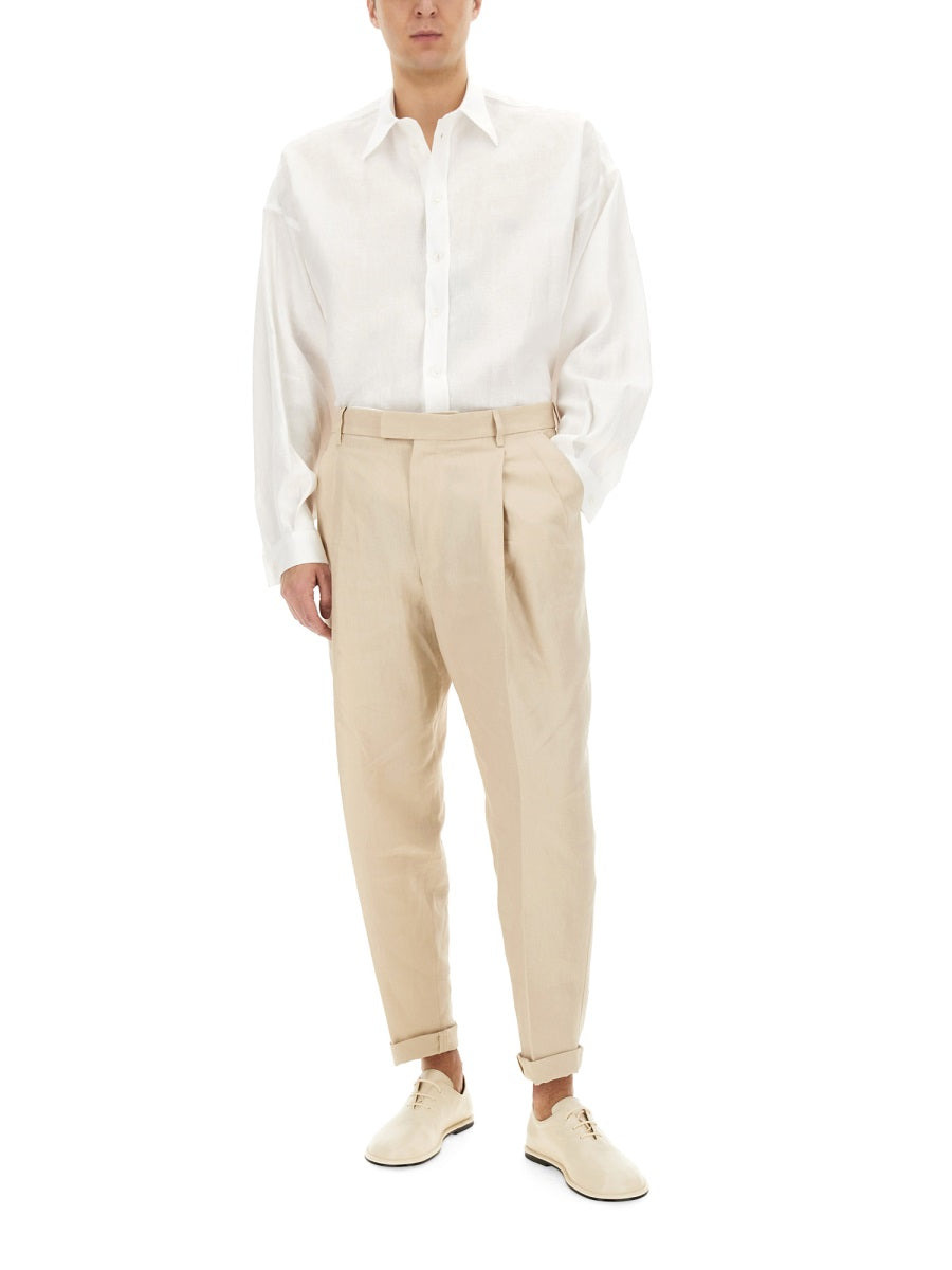 Dolce & Gabbana Men Linen Shirt - 2