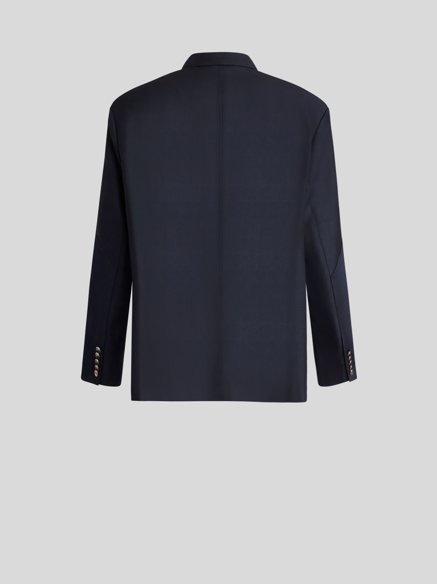STRETCH WOOL BLAZER - 2