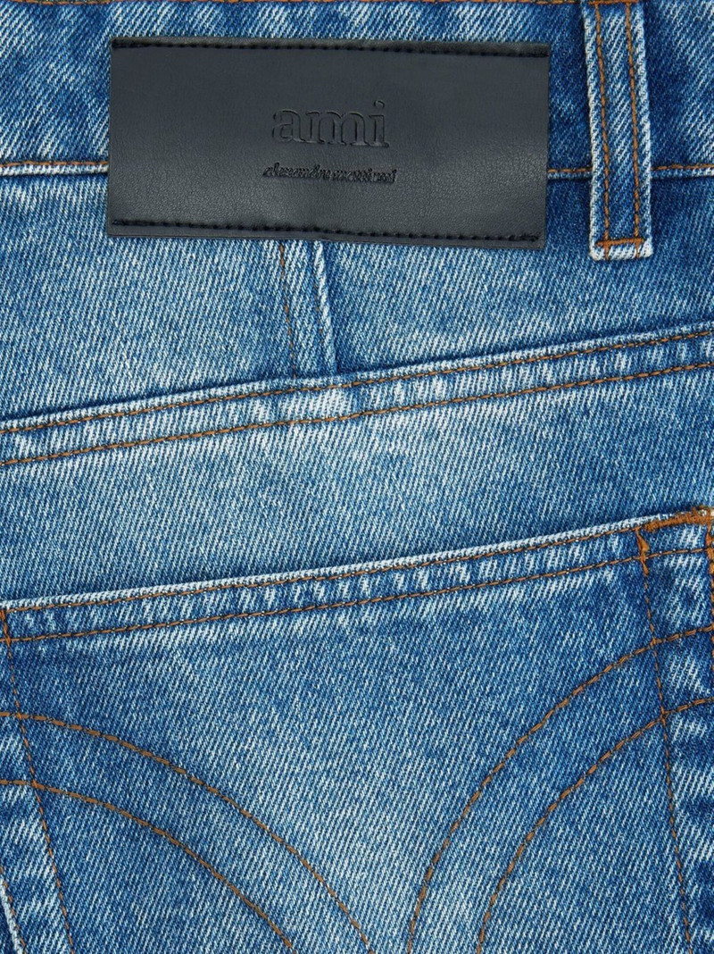 mid-rise straight-leg jeans 6