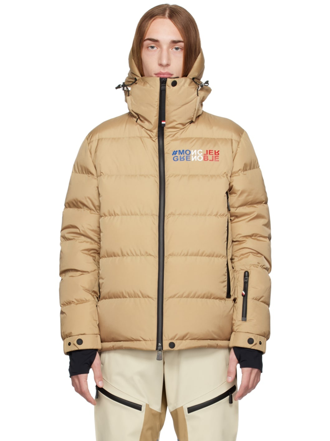 Beige Isorno Down Jacket - 1