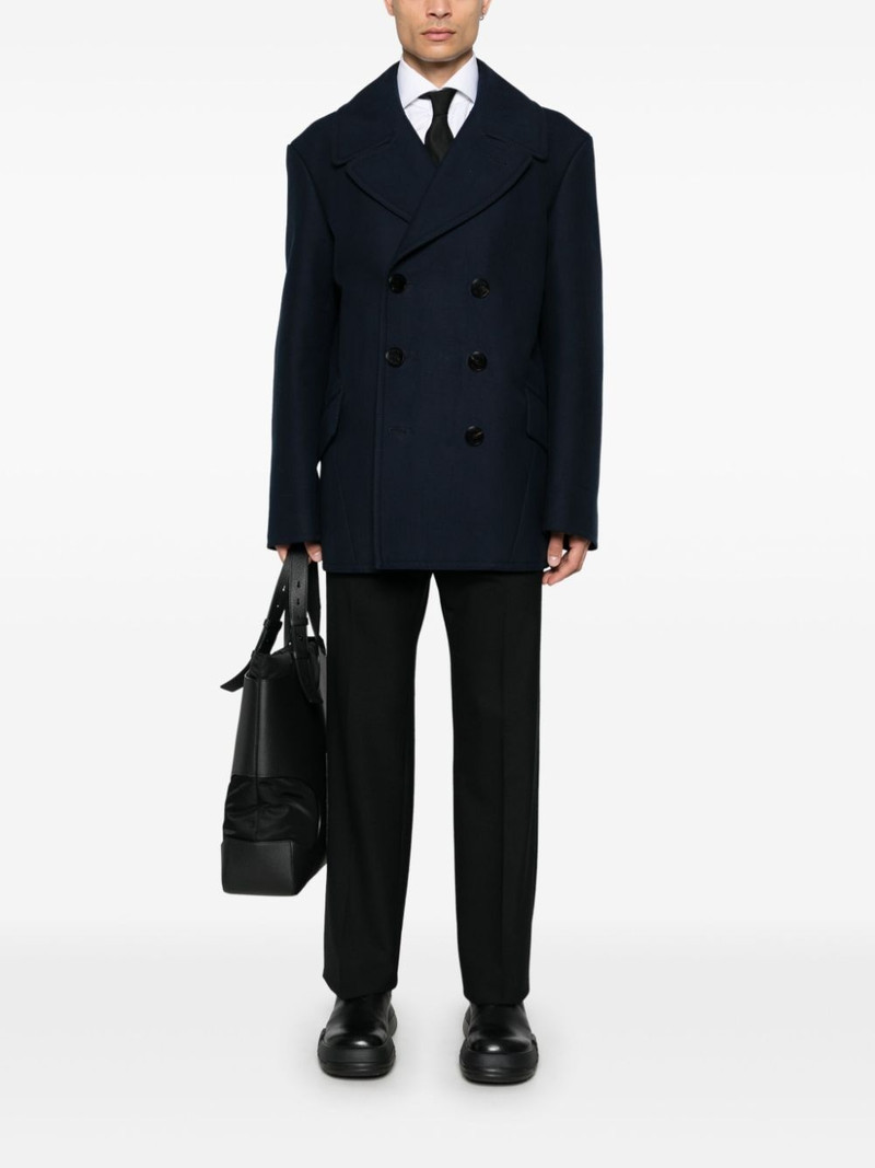Alexander McQueen double-breasted peacoat outlook