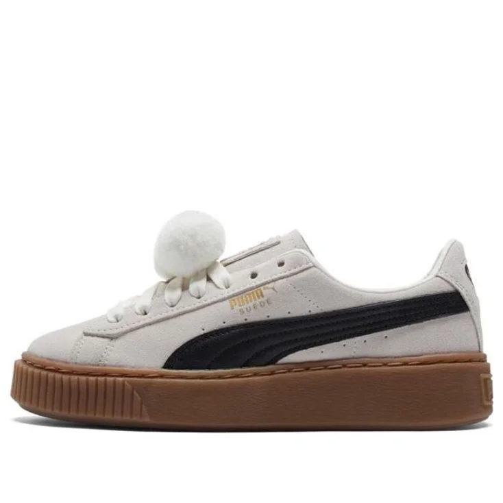 (WMNS) PUMA 스웨이드 플랫폼 '크림 화이트' 391902-01 - 1