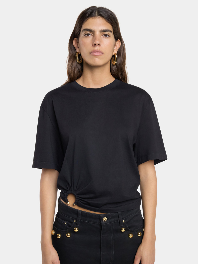 rabanne OVERSIZE PIERCING T-SHIRT outlook