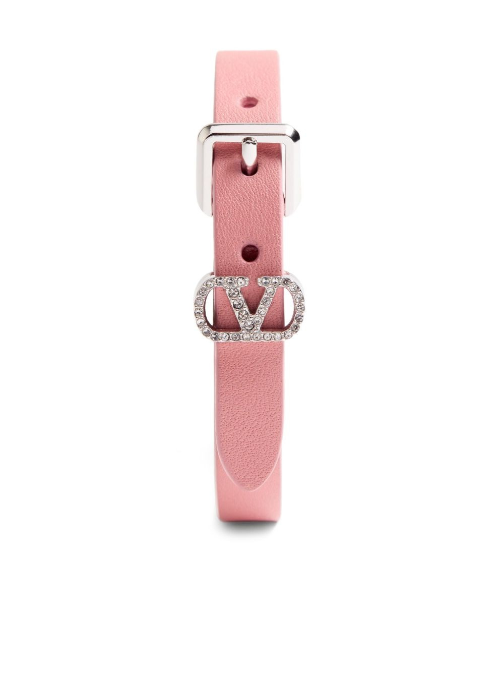 Ovalette Swarovski®-crystal leather bracelet - 3