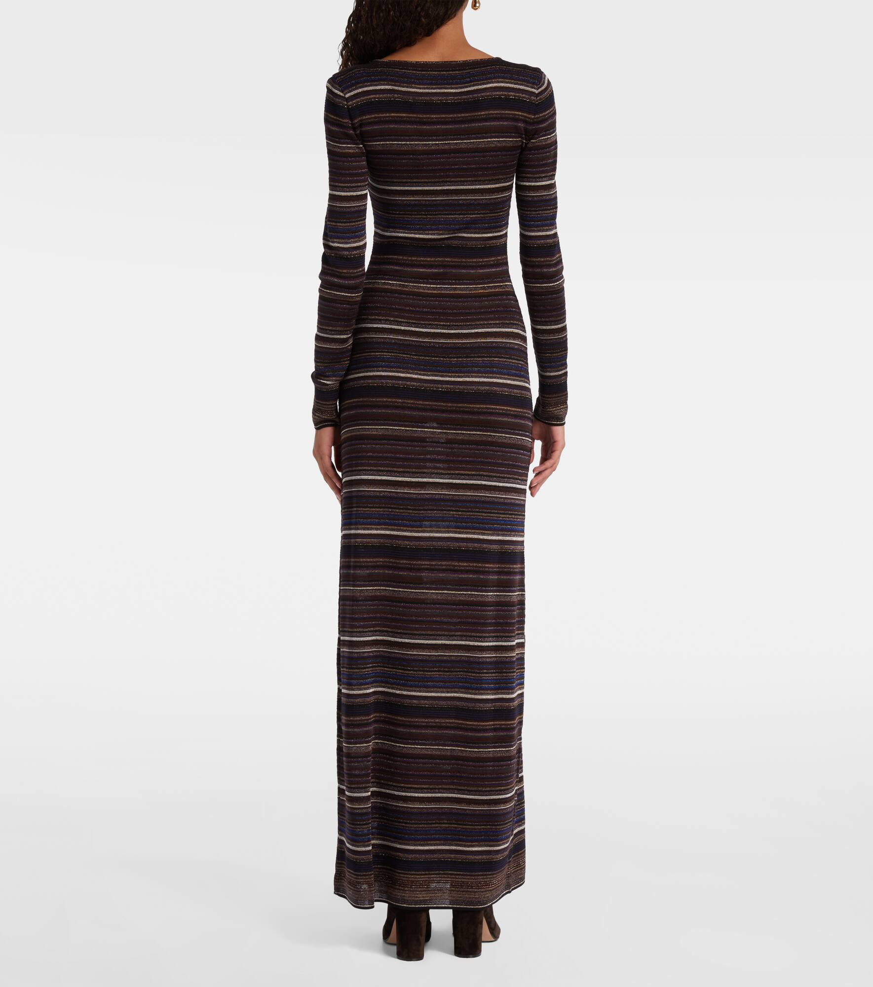Striped maxi dress - 3
