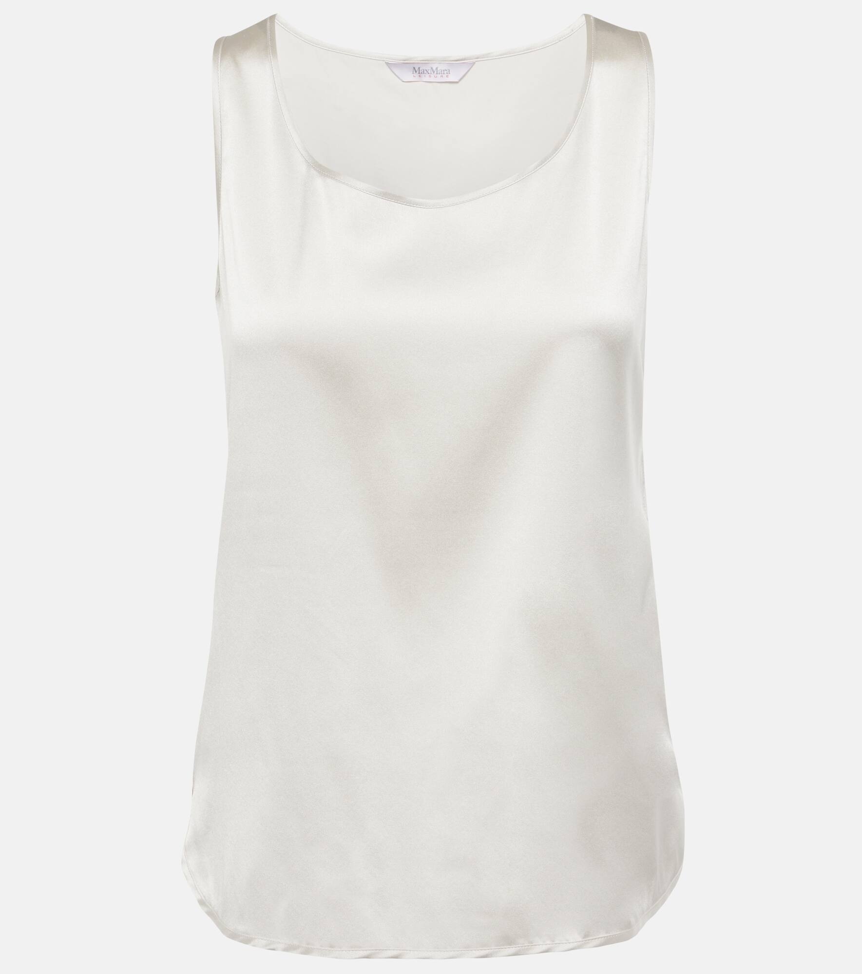 Leisure Pan silk-blend tank top - 1