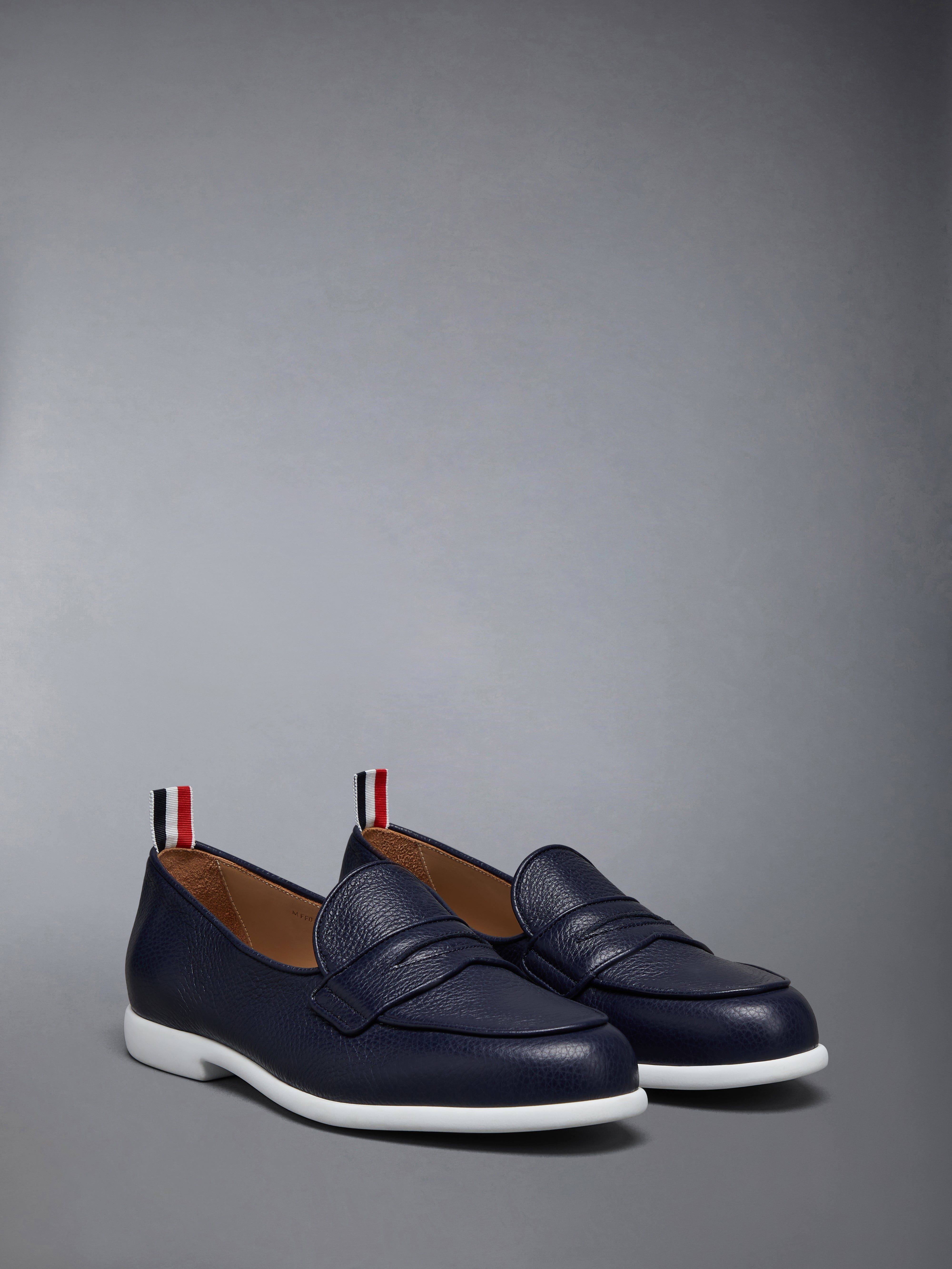 DEERSKIN LEATHER VARSITY PENNY LOAFER - 2