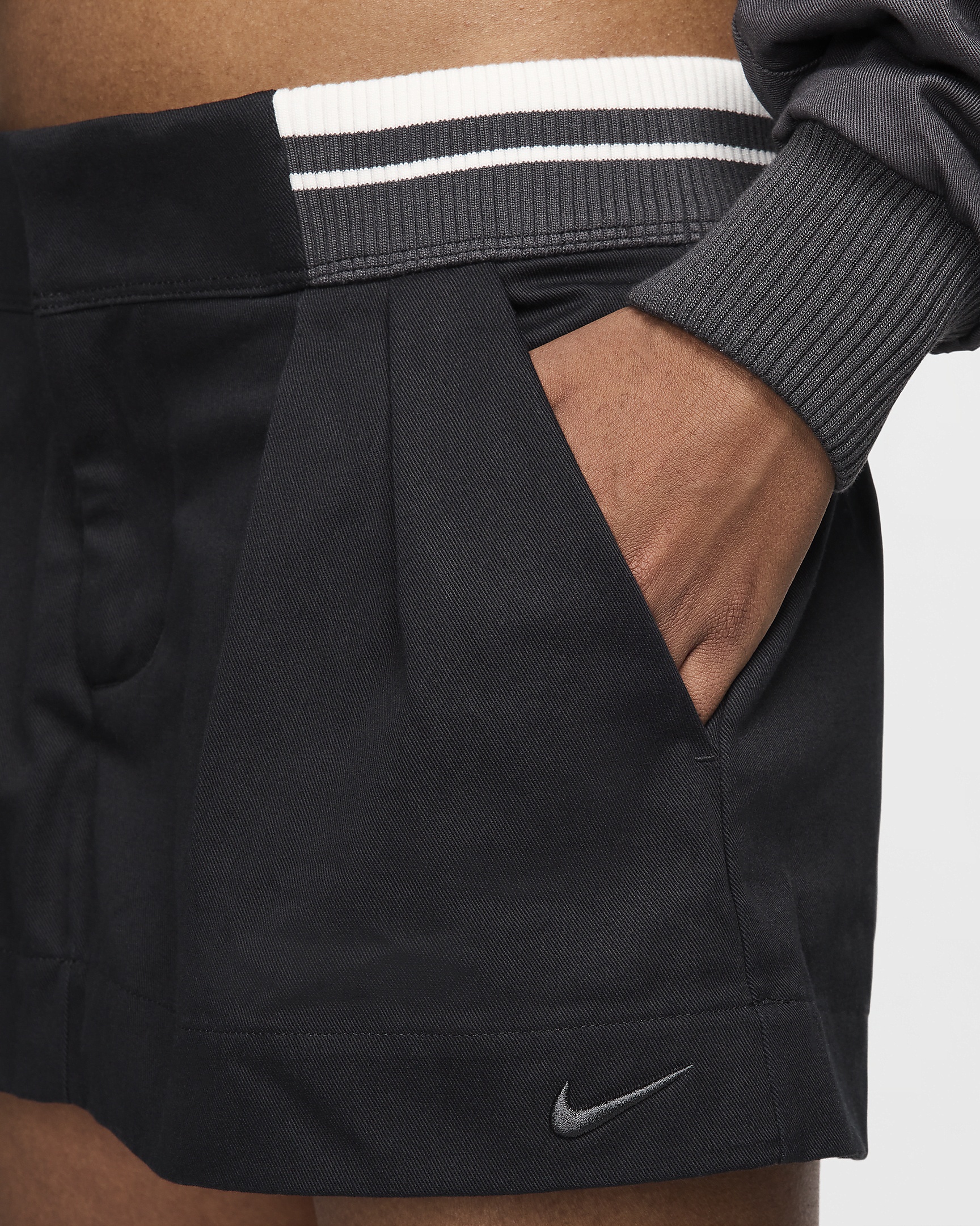 Women's Nike Sportswear Low-Rise Canvas Mini Skirt - 5