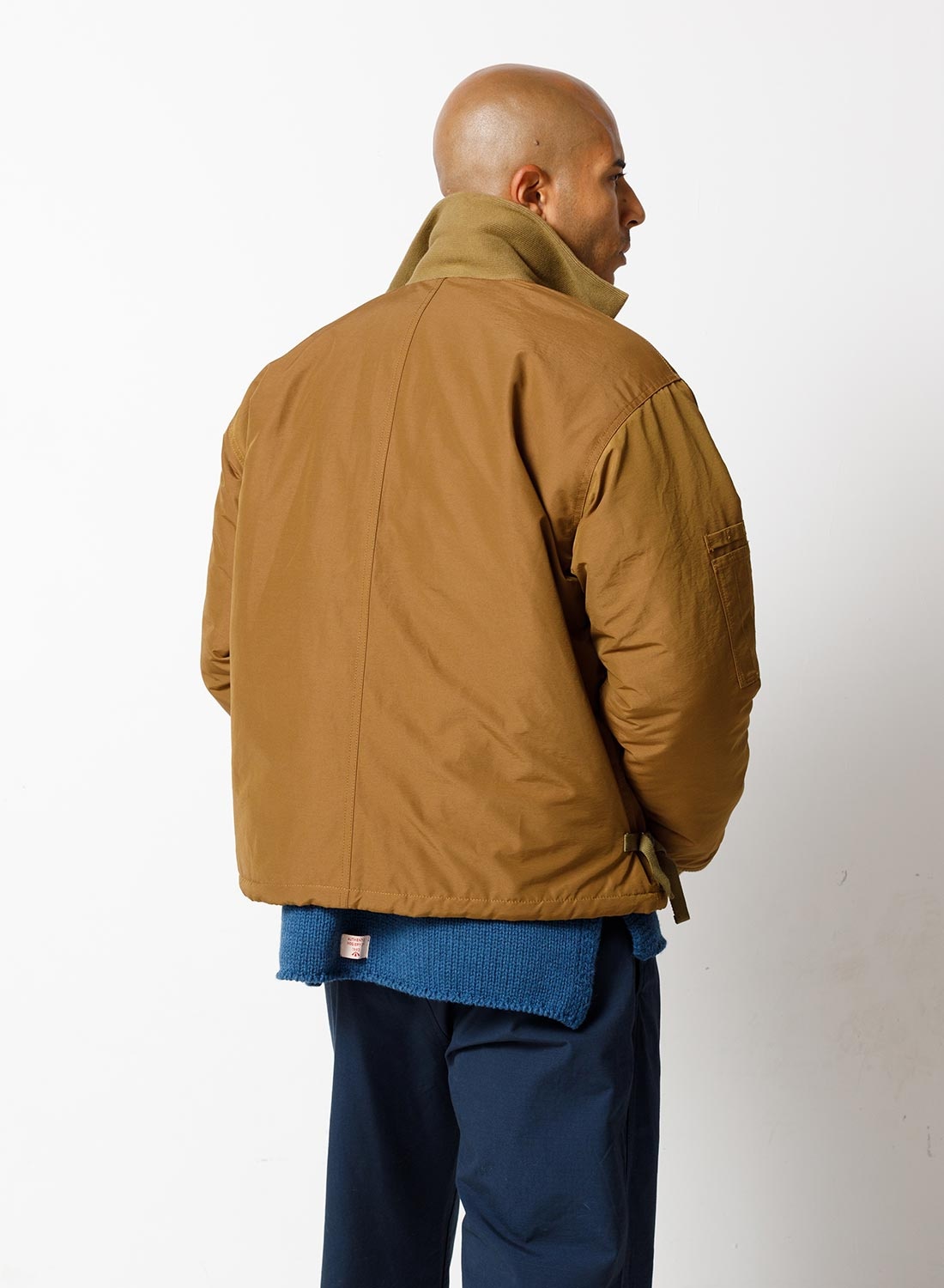 Tank Jacket in Tan - 5