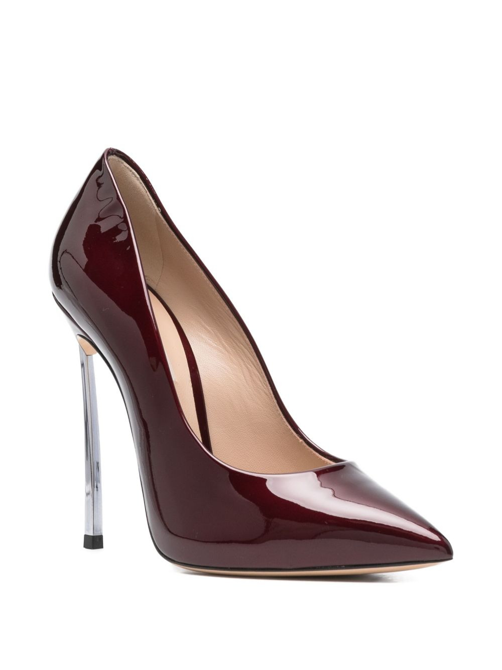 100mm metallic-heel pointed-toe pumps - 2