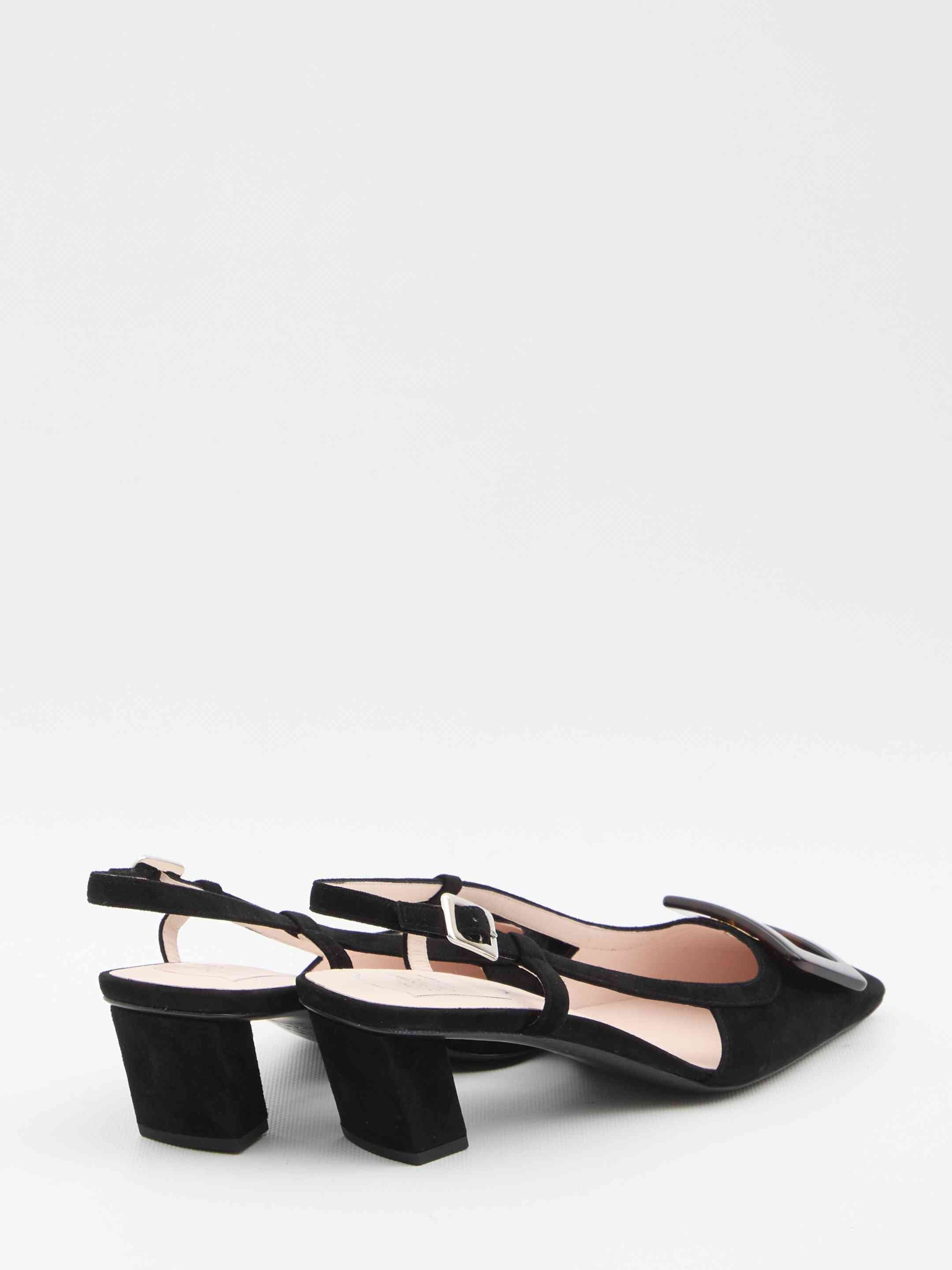 Roger Vivier Women Belle Vivier Slingback Pumps - 3
