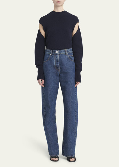 FERRAGAMO Straight Leg Denim Pants outlook