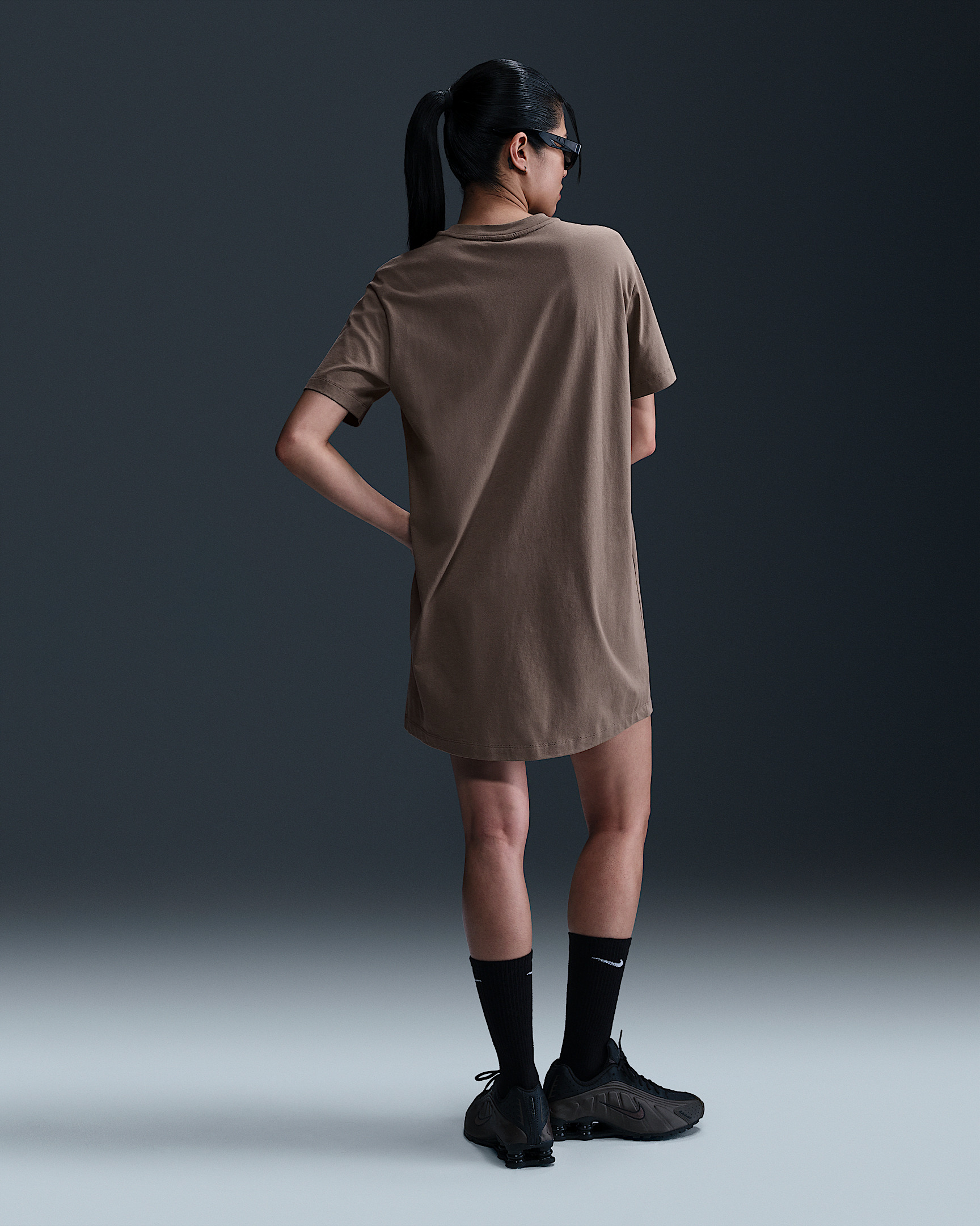 Nike Sportswear Chill Knit Women's Oversized T-Shirt Dress - 4
