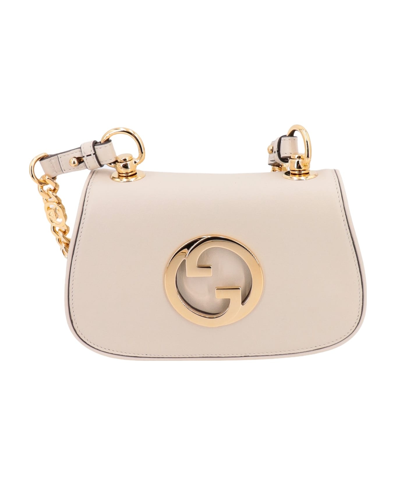 Ivory Leather Gucci Blondie Crossbody Bag - 1