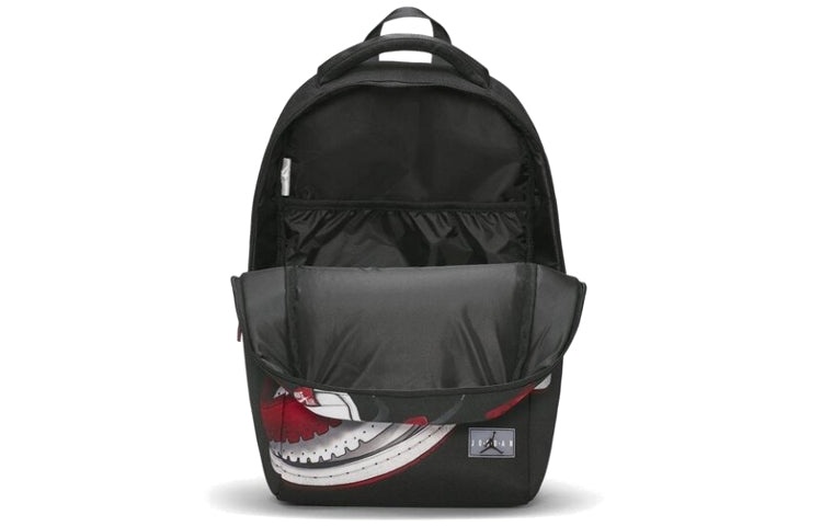 Air Jordan Graphics Backpack 'Black Red' 9A0484-KR5 - 4