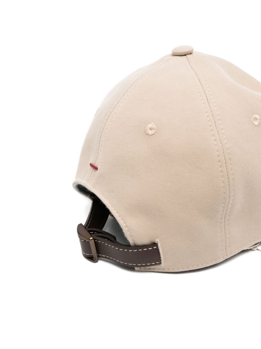 embroidered-logo baseball cap - 2