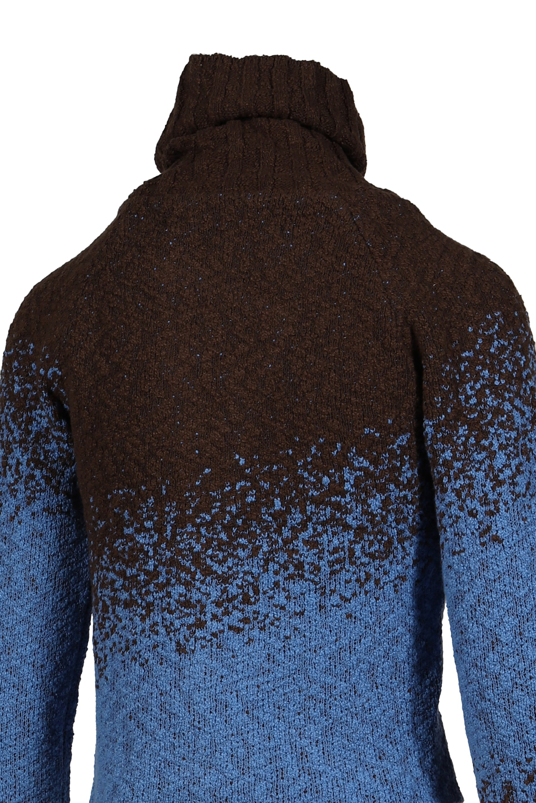 FLOW JAQUARD SHORT CARDIGAN / BLU - 9