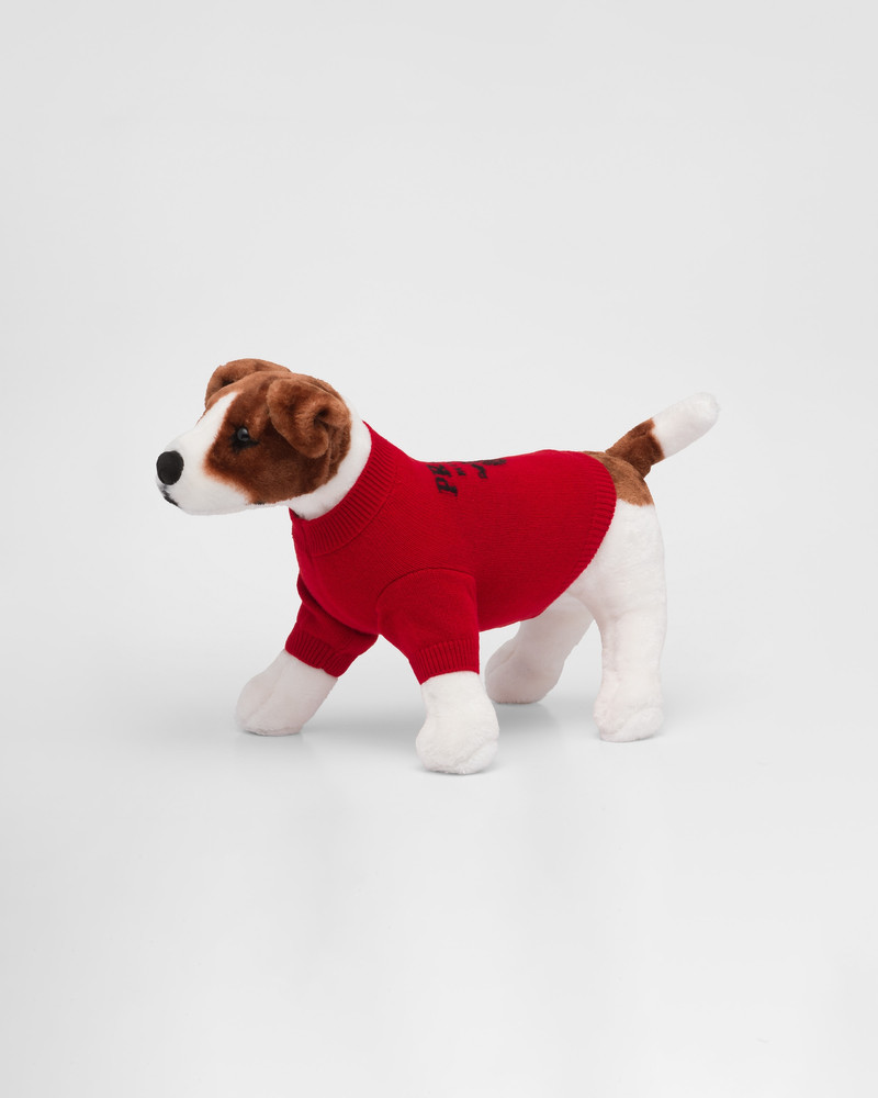 Wool and cashmere pet sweater 1