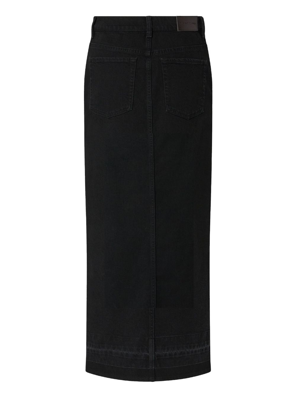 denim maxi skirt - 2