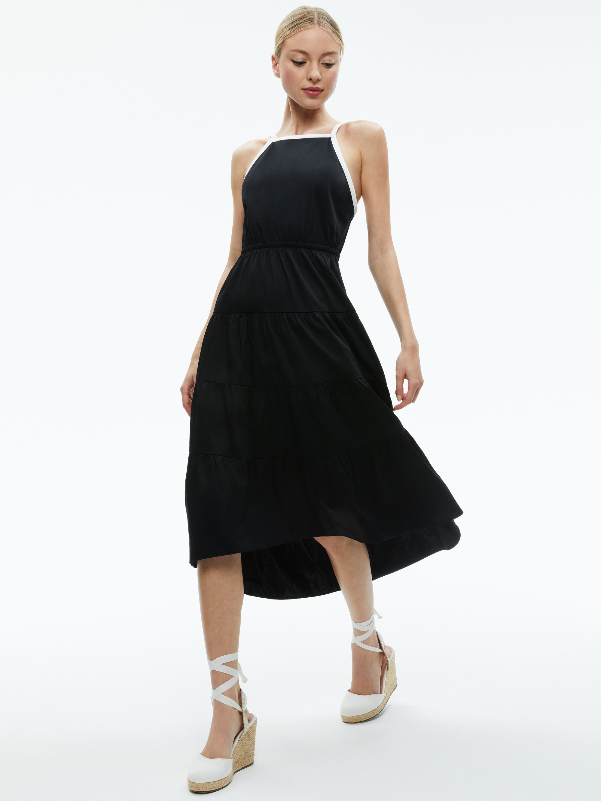 HARTLEY GATHERED MIDI DRESS - 6