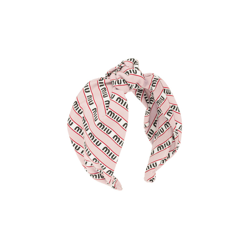 Print faille headband 1