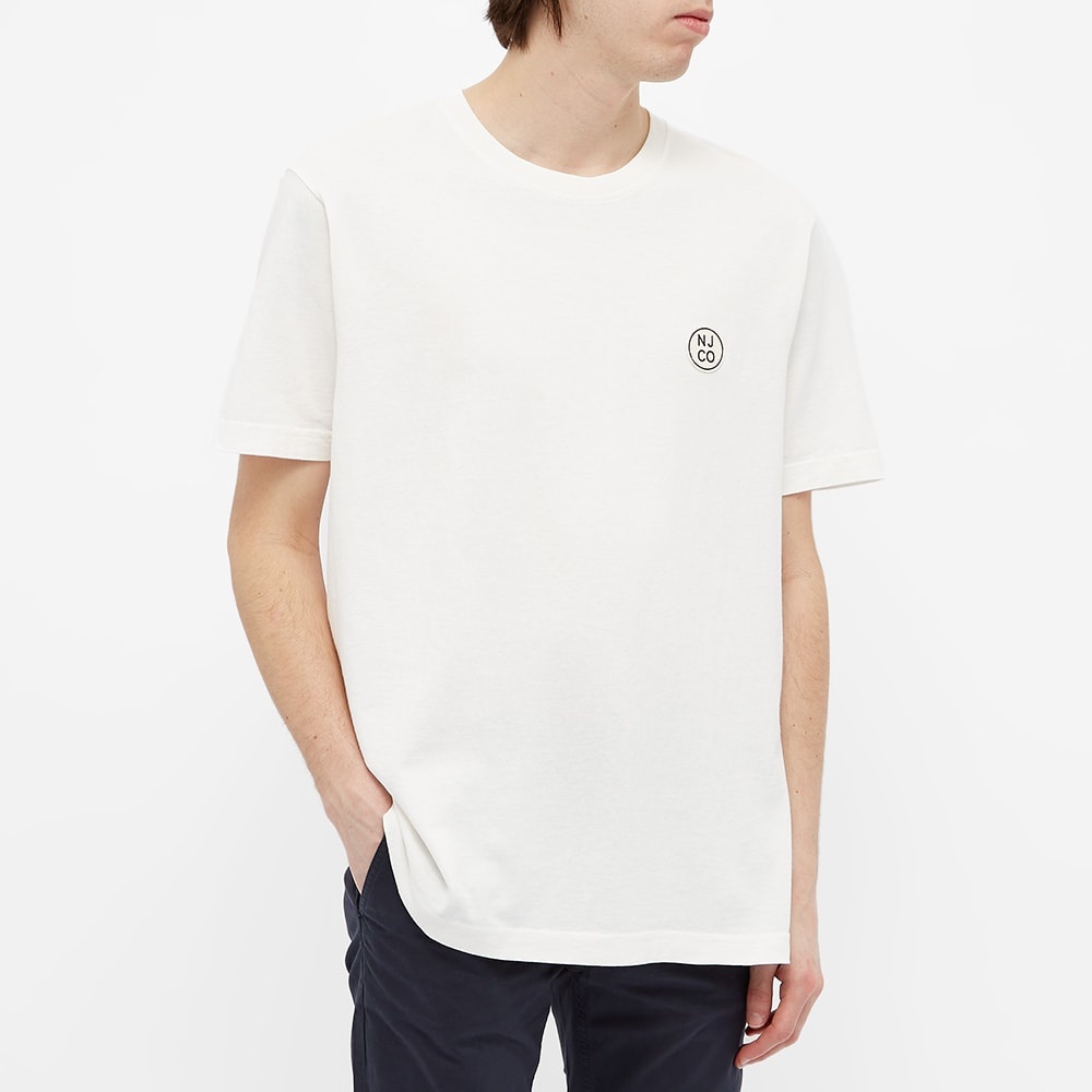 Nudie Uno Circle Logo Tee - 4