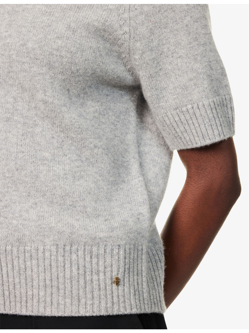 Jackson Short-Sleeves Cashmere Jumper - 5