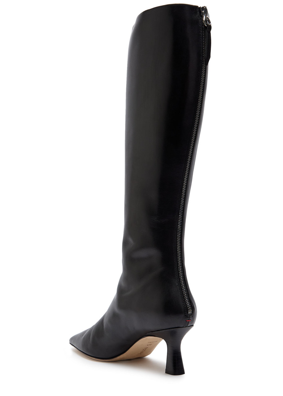 Aeyde Klea 60 Leather Knee-high Boots - 2