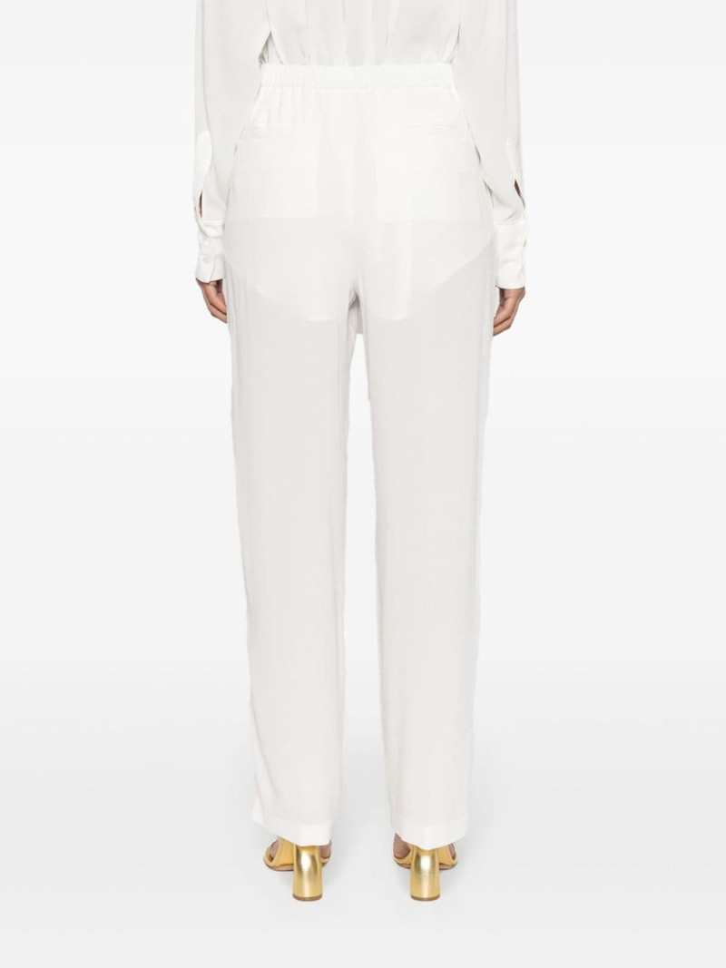 straight crepe trousers 4