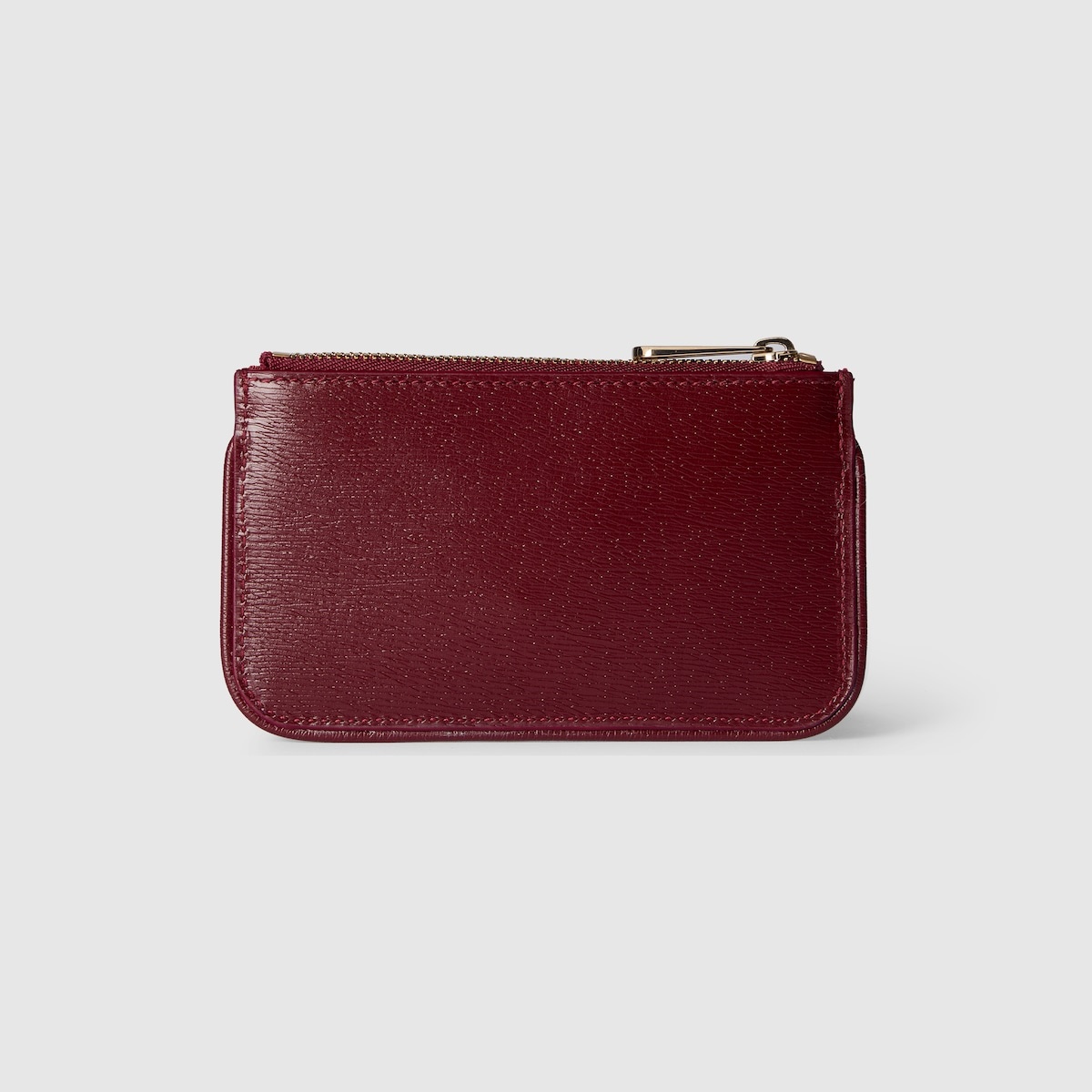 Zip key case with Gucci script - 4