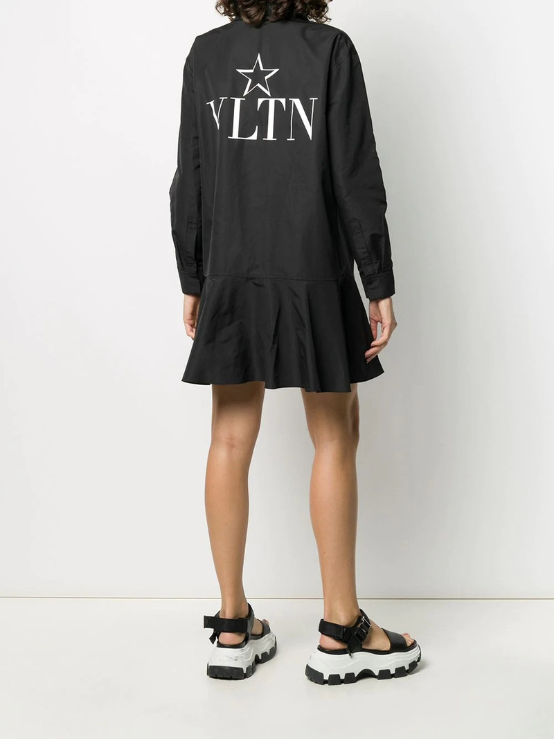 VLTNSTAR print shirt-dress 4