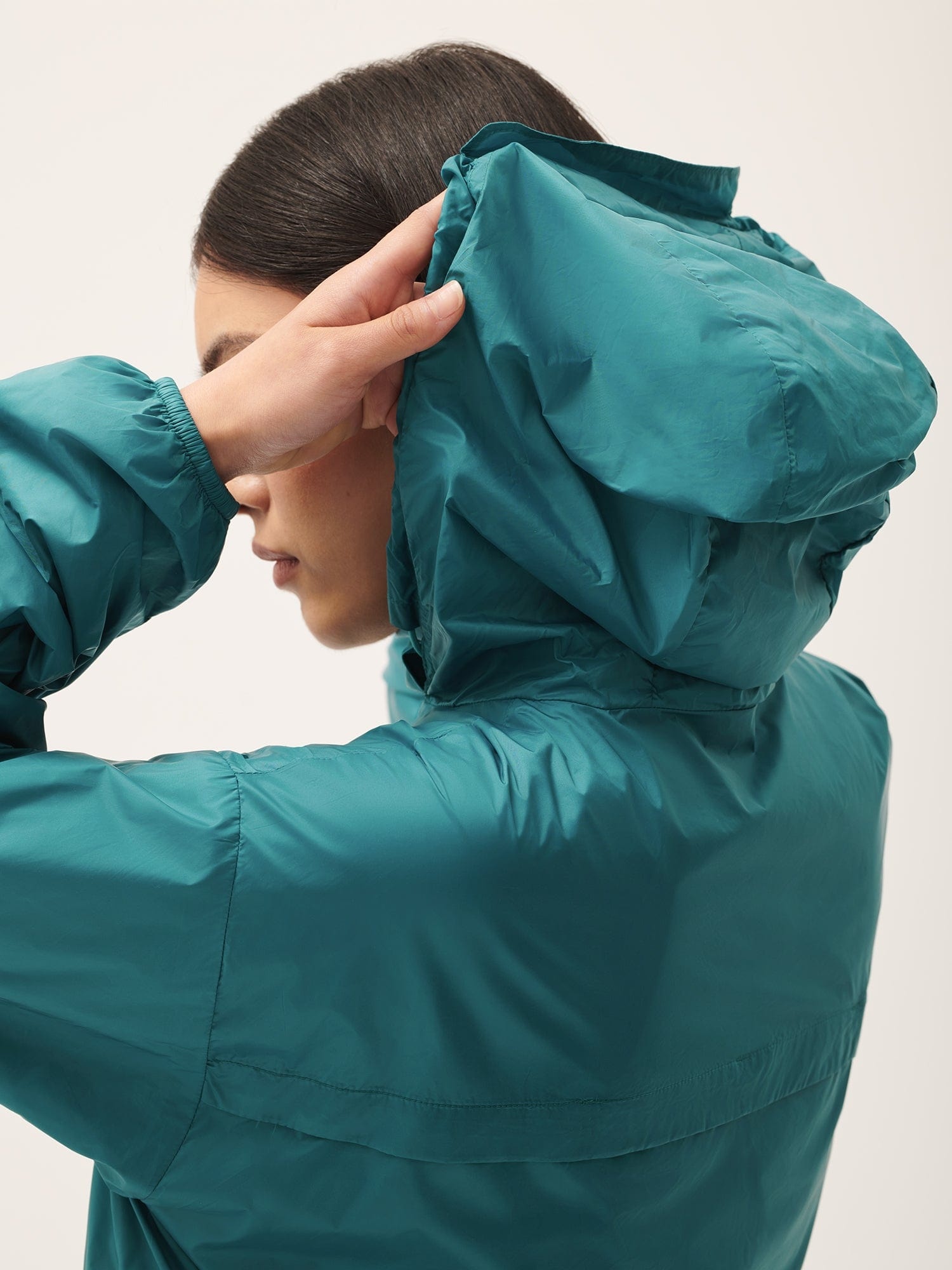 Women's DNA Recycled Nylon Packable Jacket - Scarab Teal - 4