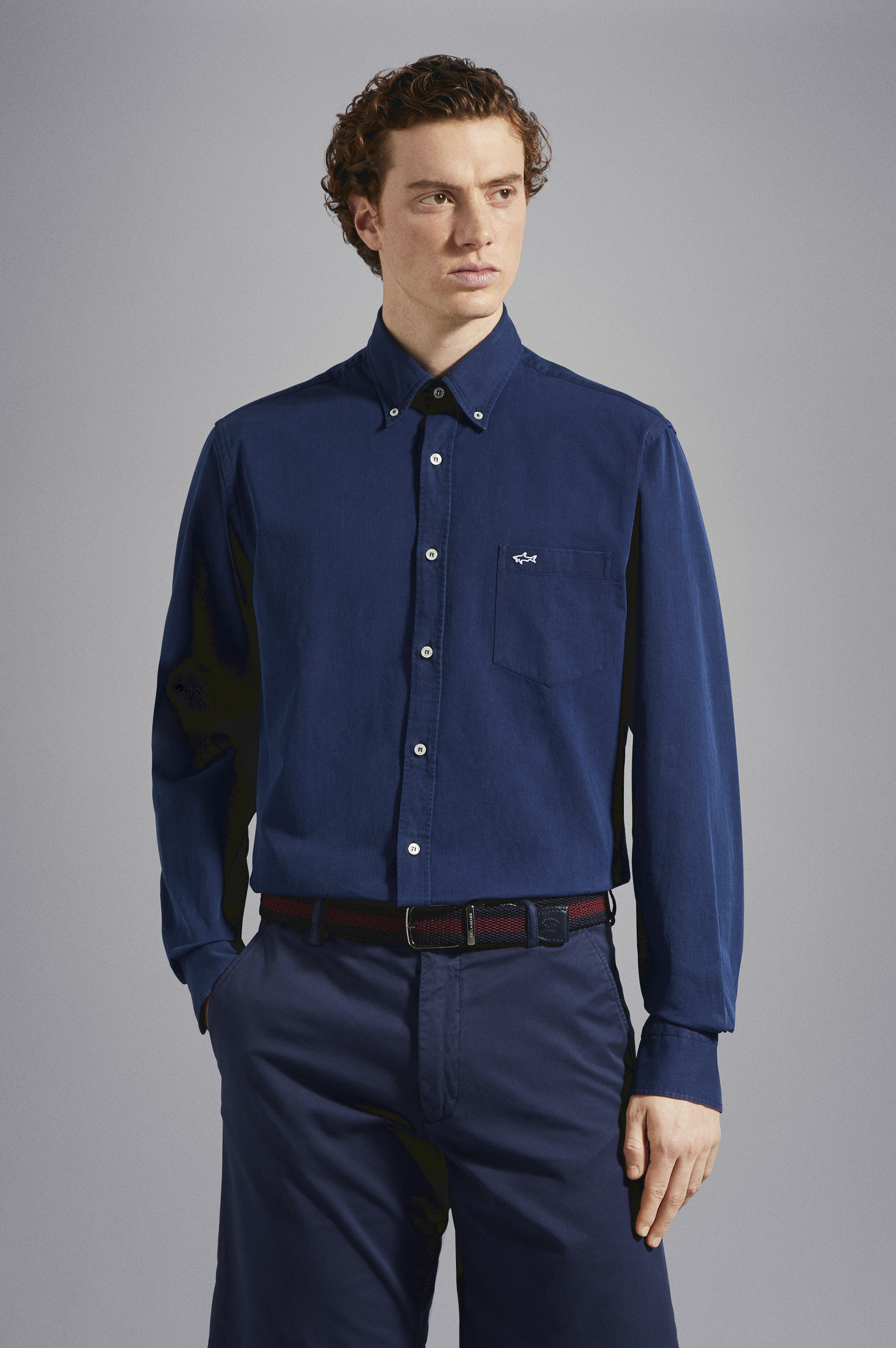 COTTON DENIM SHIRT - 6