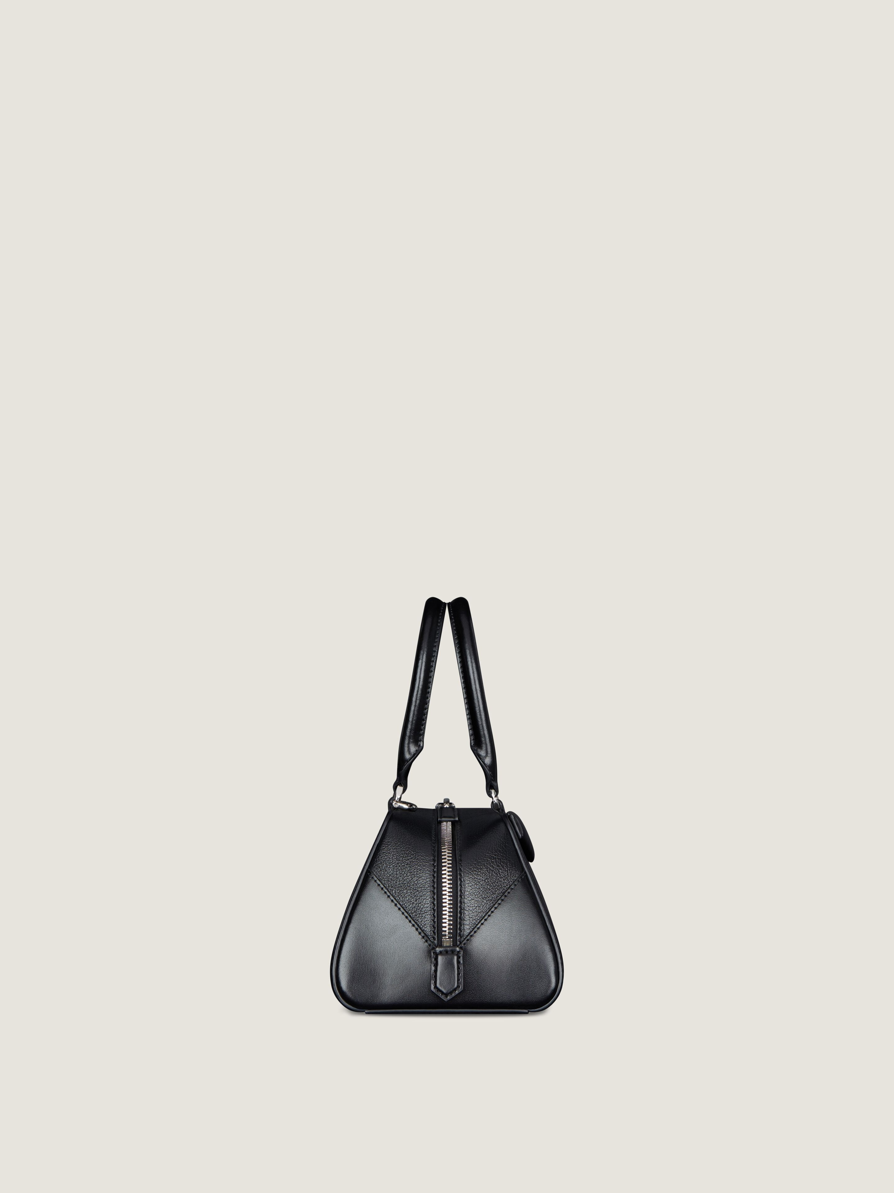 SMALL ANTIGONA CUBE EAST-WEST BAG IN BOX LEATHER - 3