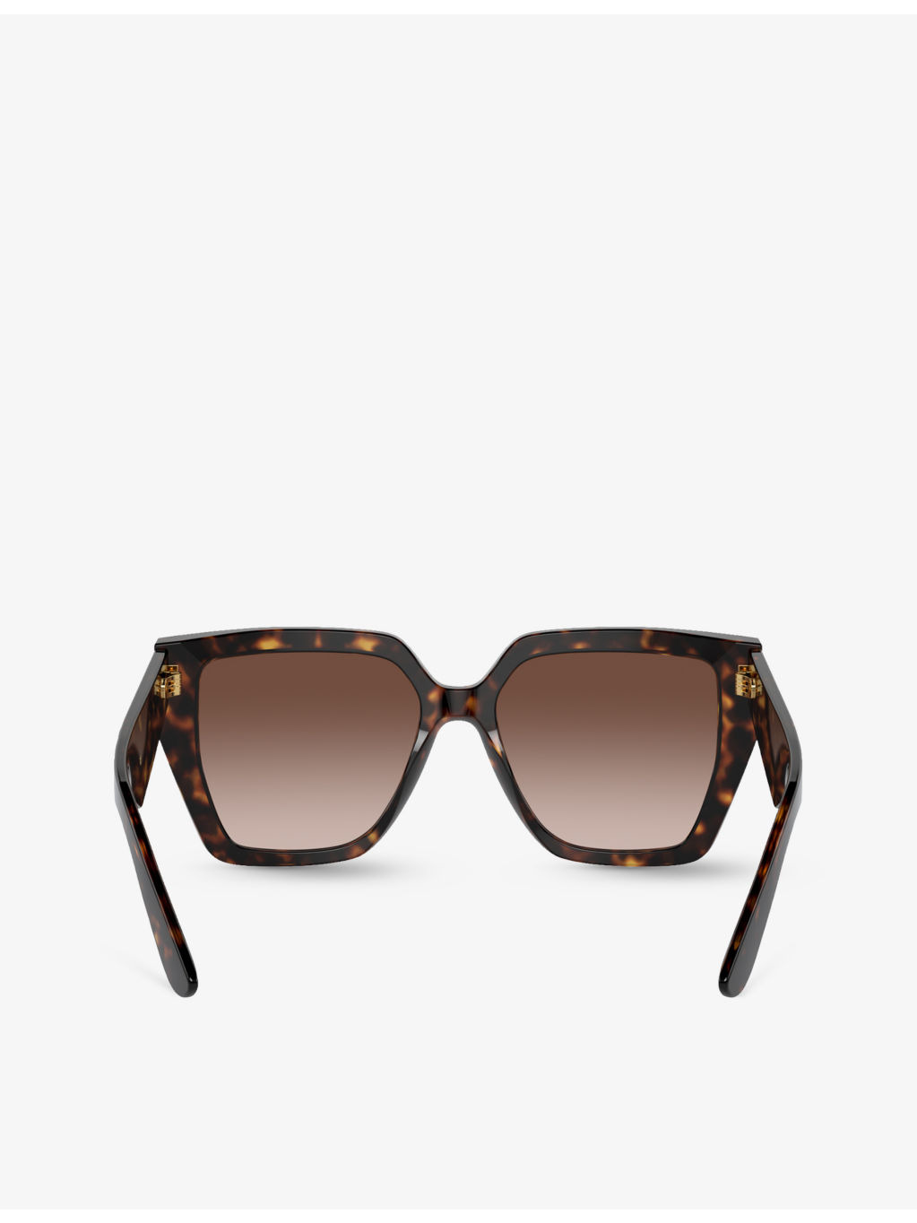 DG4438 square-frame tortoiseshell acetate sunglasses - 4