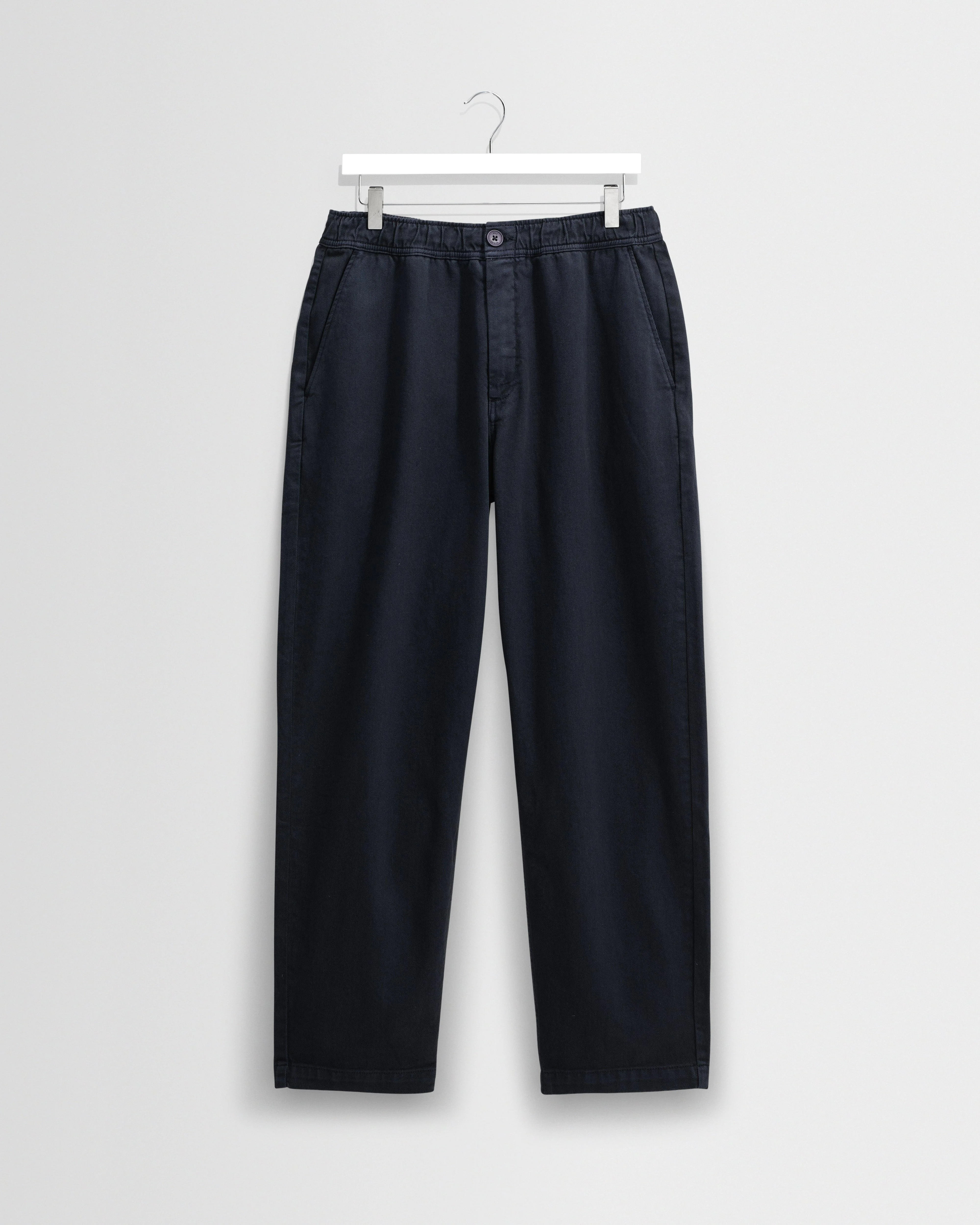 Kurt - Navy Organic Cotton Trousers - 1