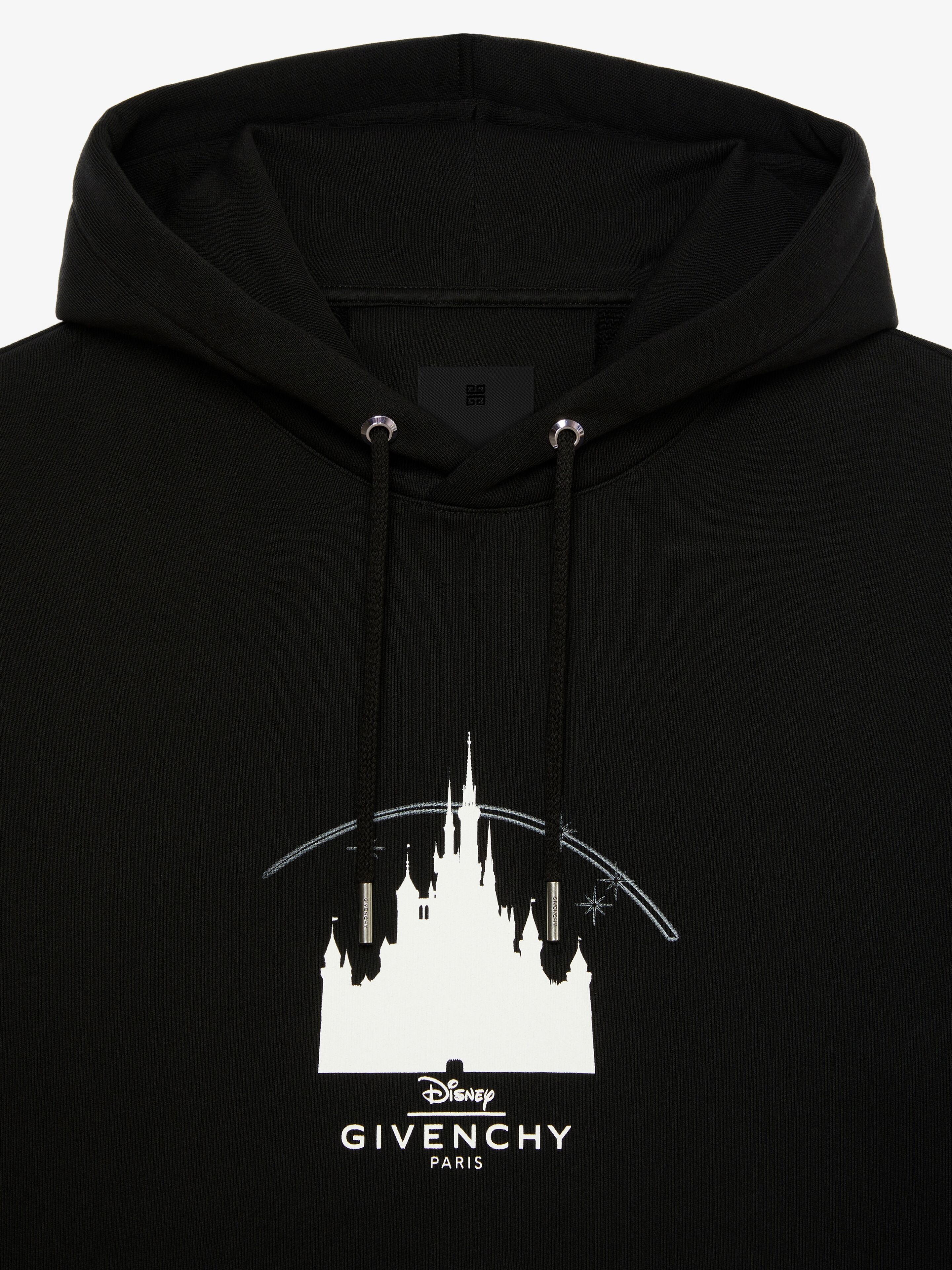 SLIM FIT DISNEY CASTLE HOODIE IN PRINTED FELPA - 6
