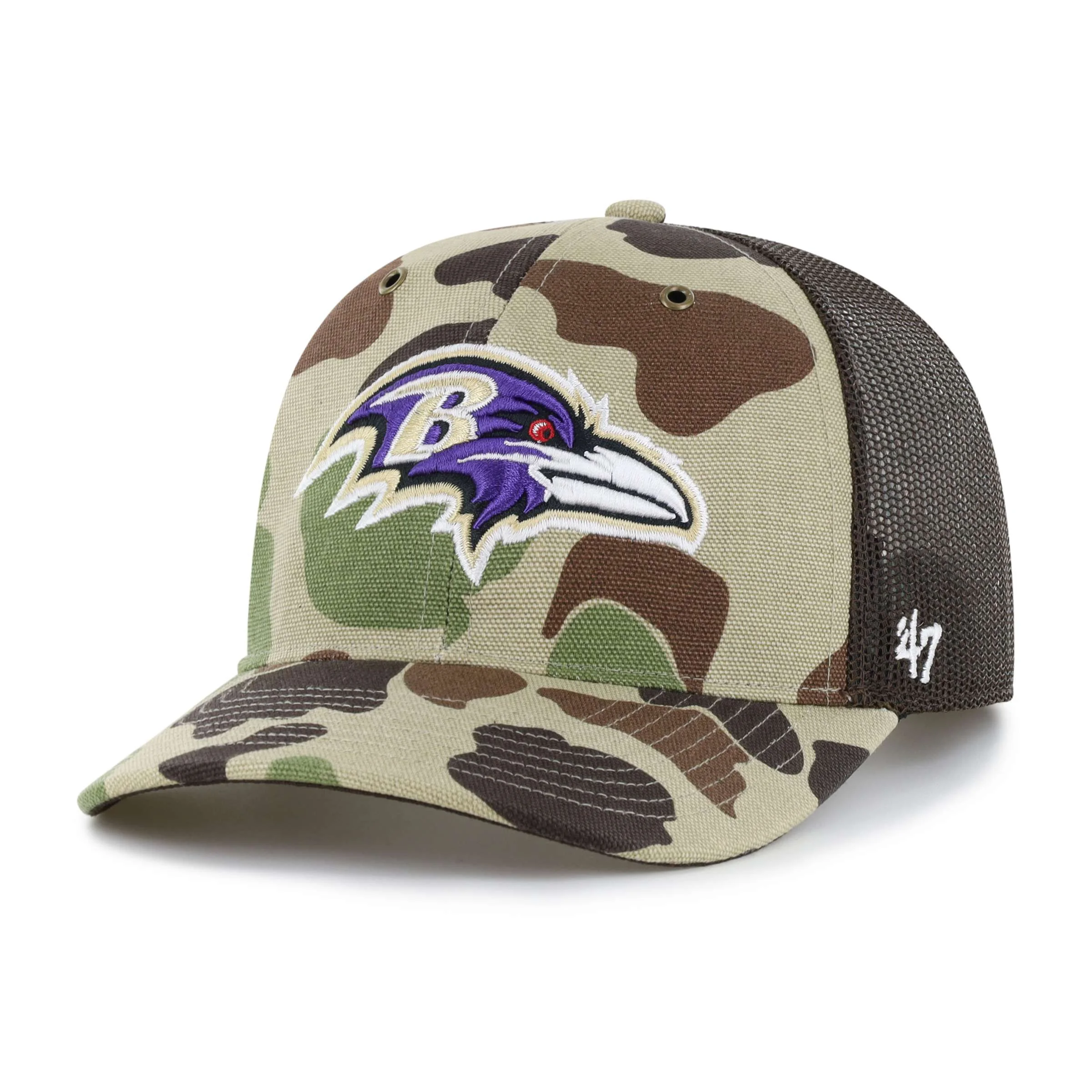 Baltimore Ravens '47 Camo Trucker Relaxed Fit - 1