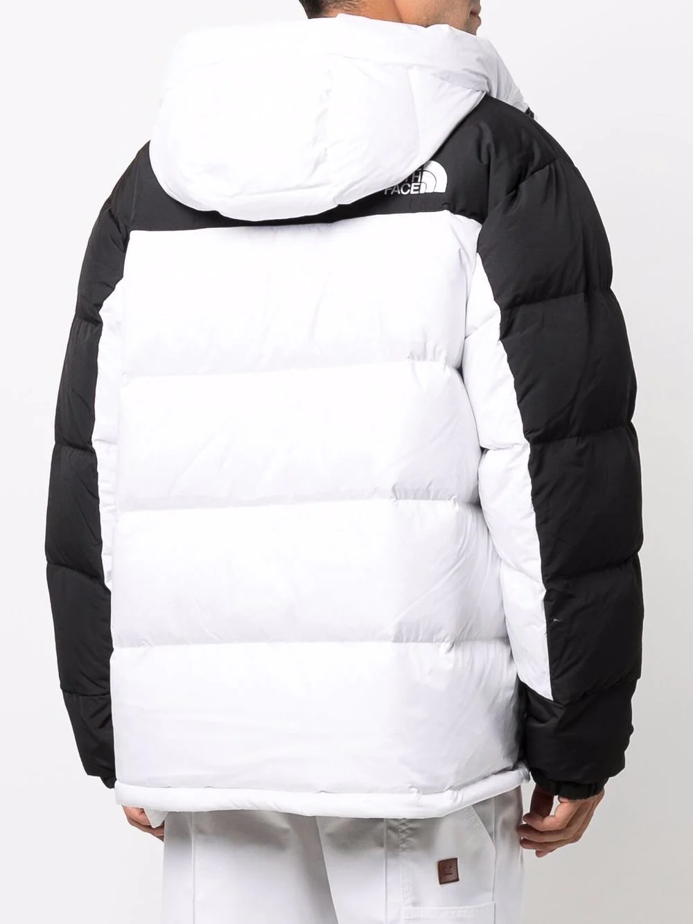 colour-block padded jacket - 4