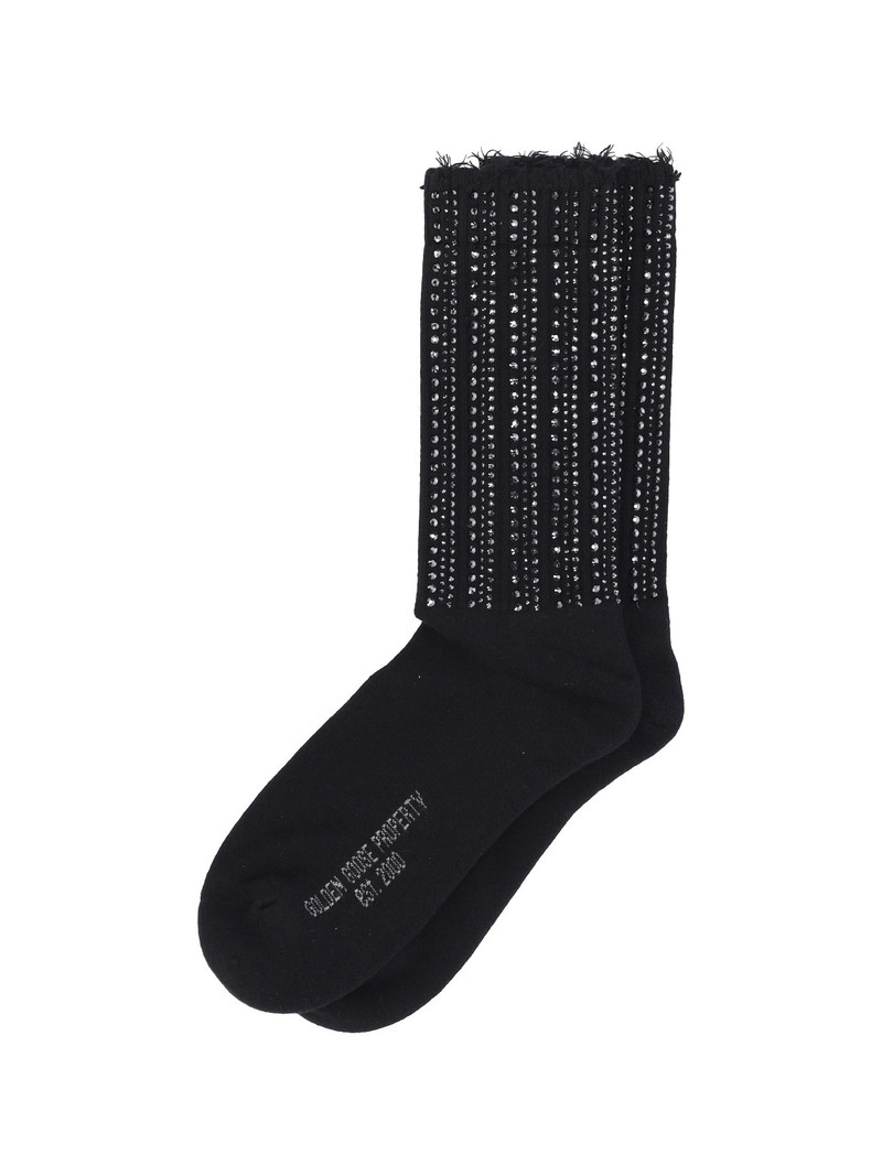 Golden Goose SOCKS WITH CRYSTALS outlook