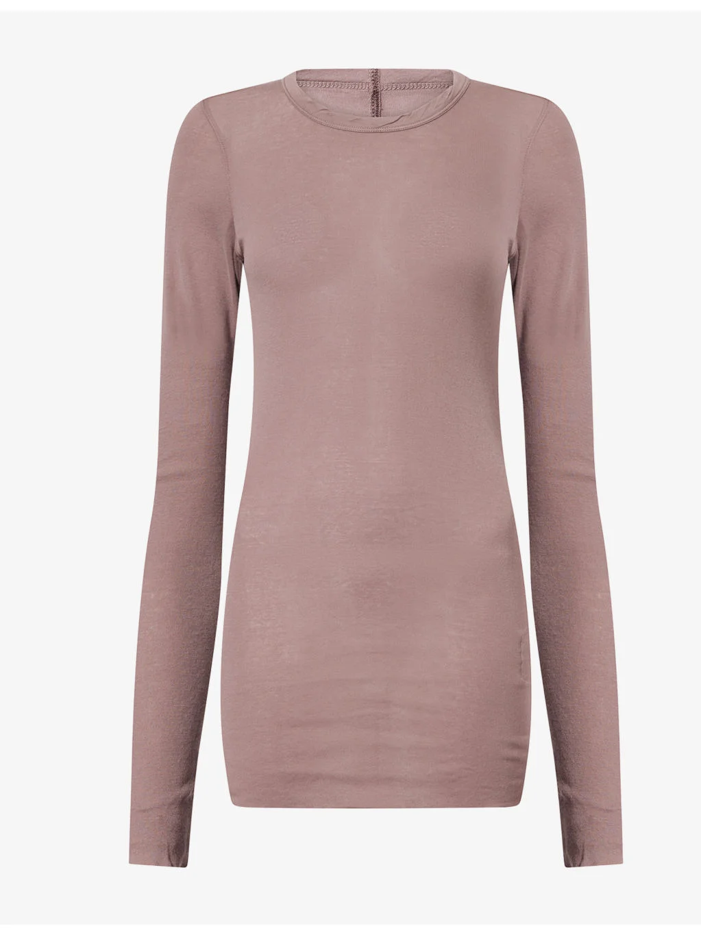 Basic Long-Sleeve Cotton T-Shirt - 1