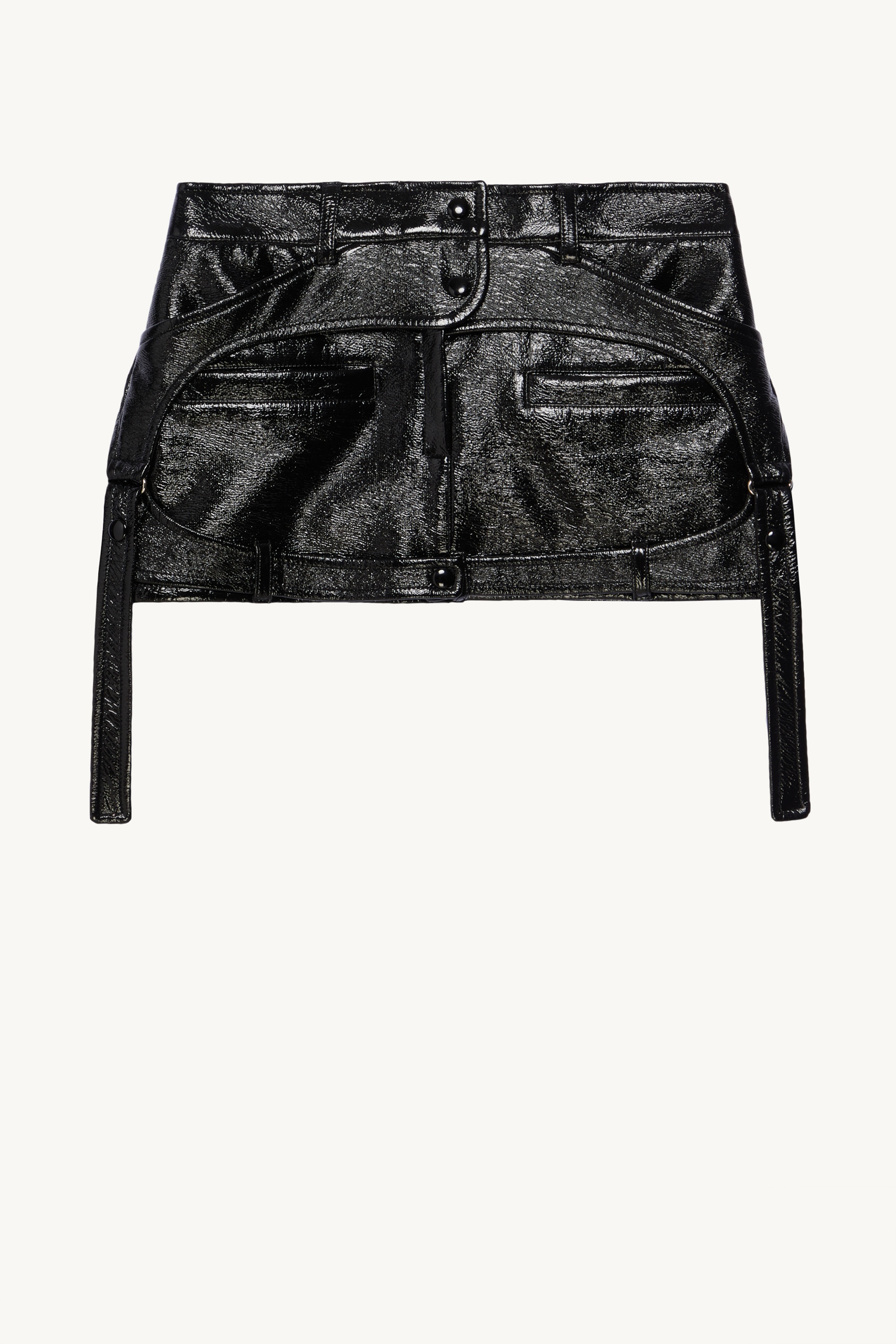 RACER VINYL SKIRT - 1