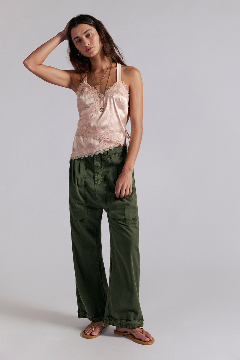 Clover Dropped Harem Trousers 1
