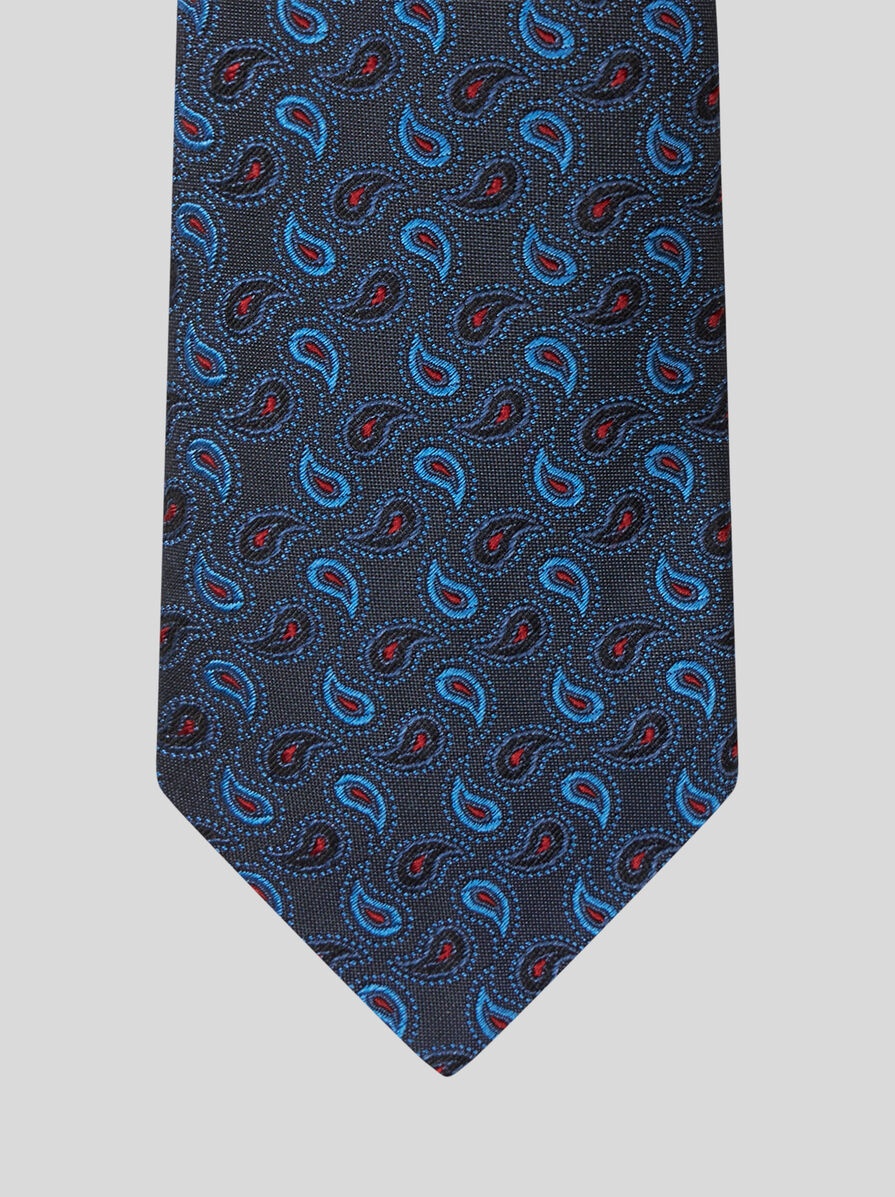 PAISLEY SILK TIE - 3